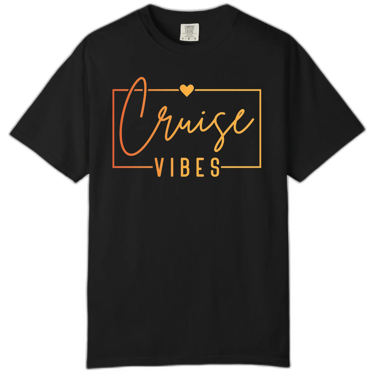Cruise Vibes Comfort Color in Black