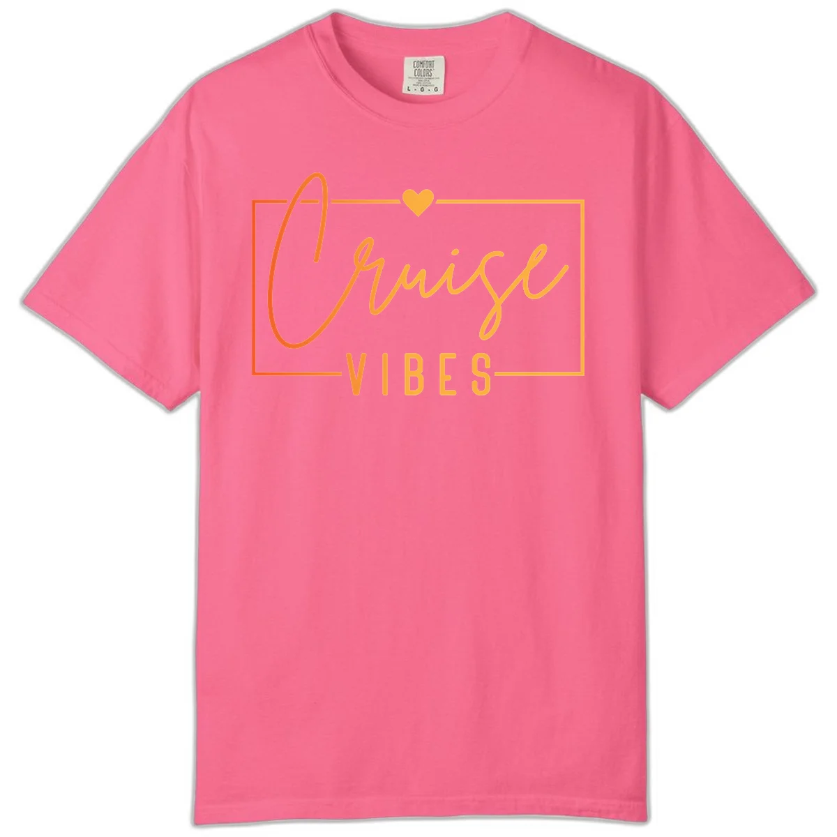 Cruise Vibes Comfort Color in Crunchberry