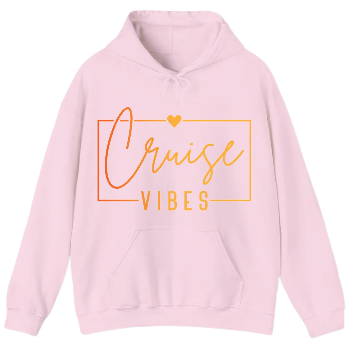 Cruise Vibes Hoodie in Light Pink