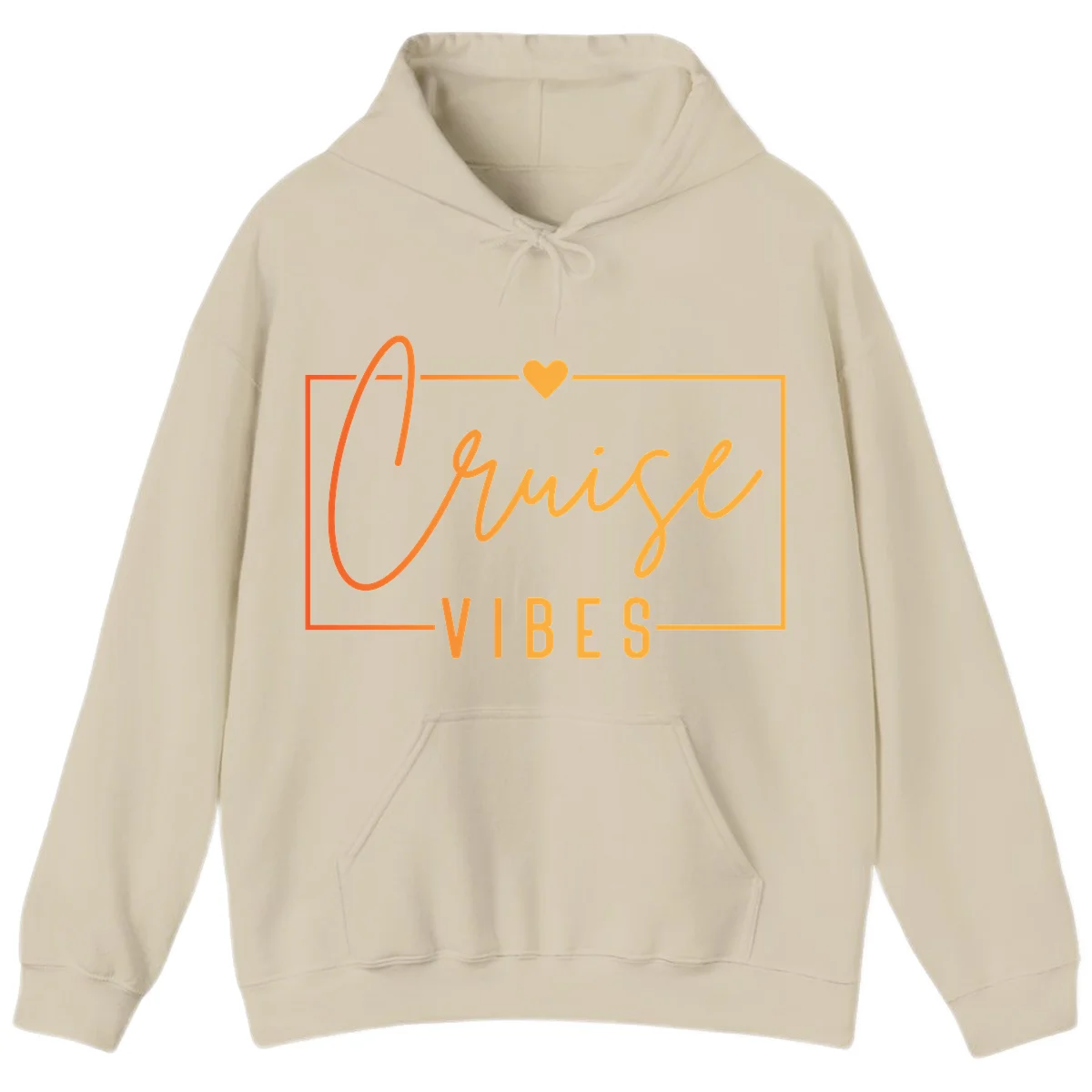 Cruise Vibes Hoodie in Sand
