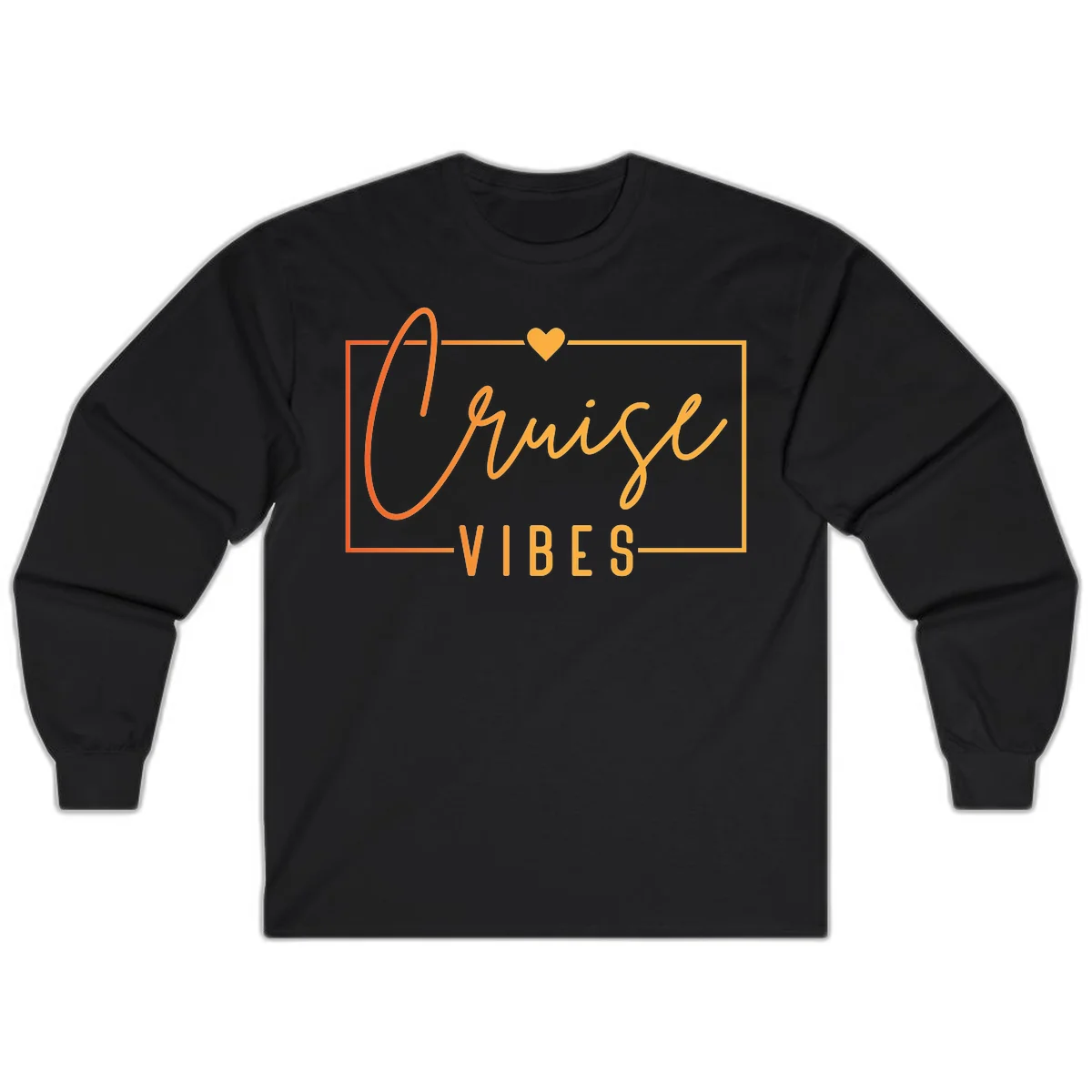 Cruise Vibes Long Sleeve in Black