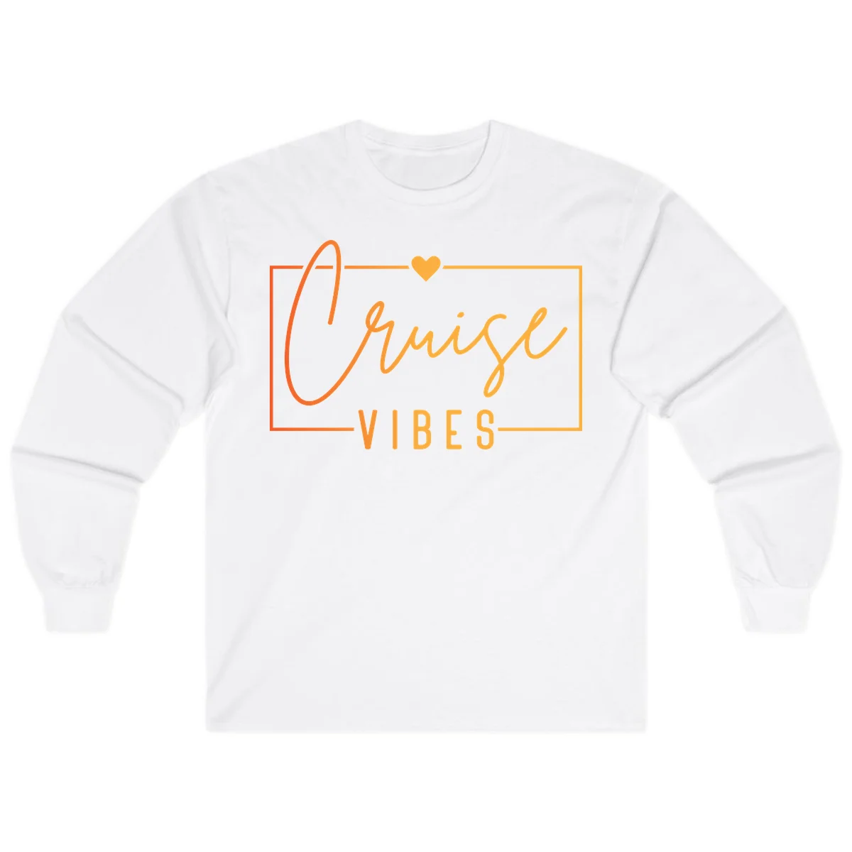 Cruise Vibes Long Sleeve in White