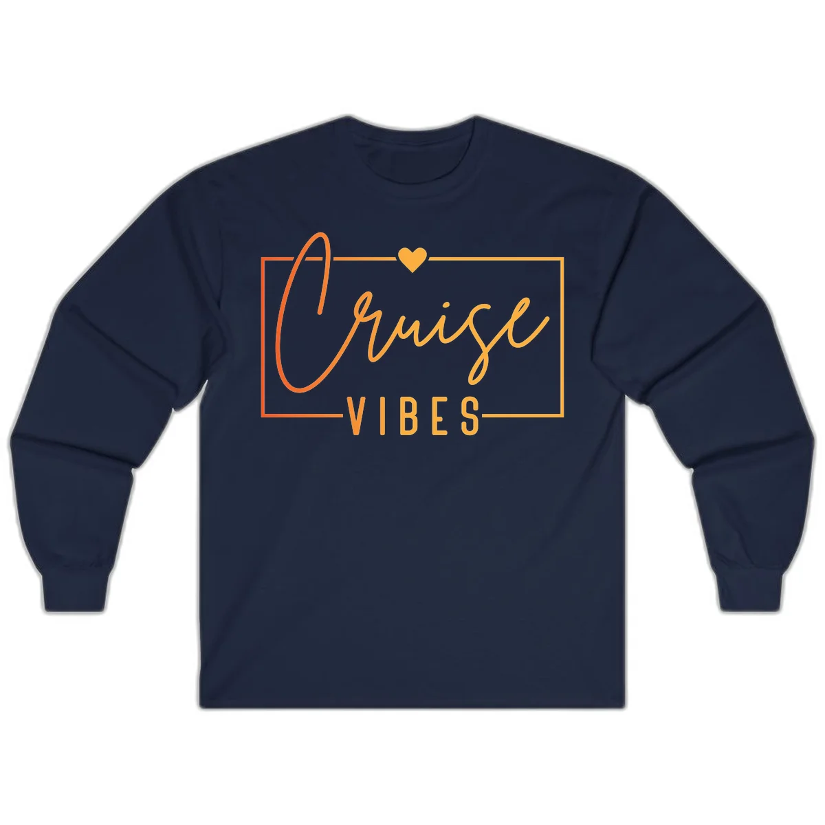 Cruise Vibes Long Sleeve in Navy