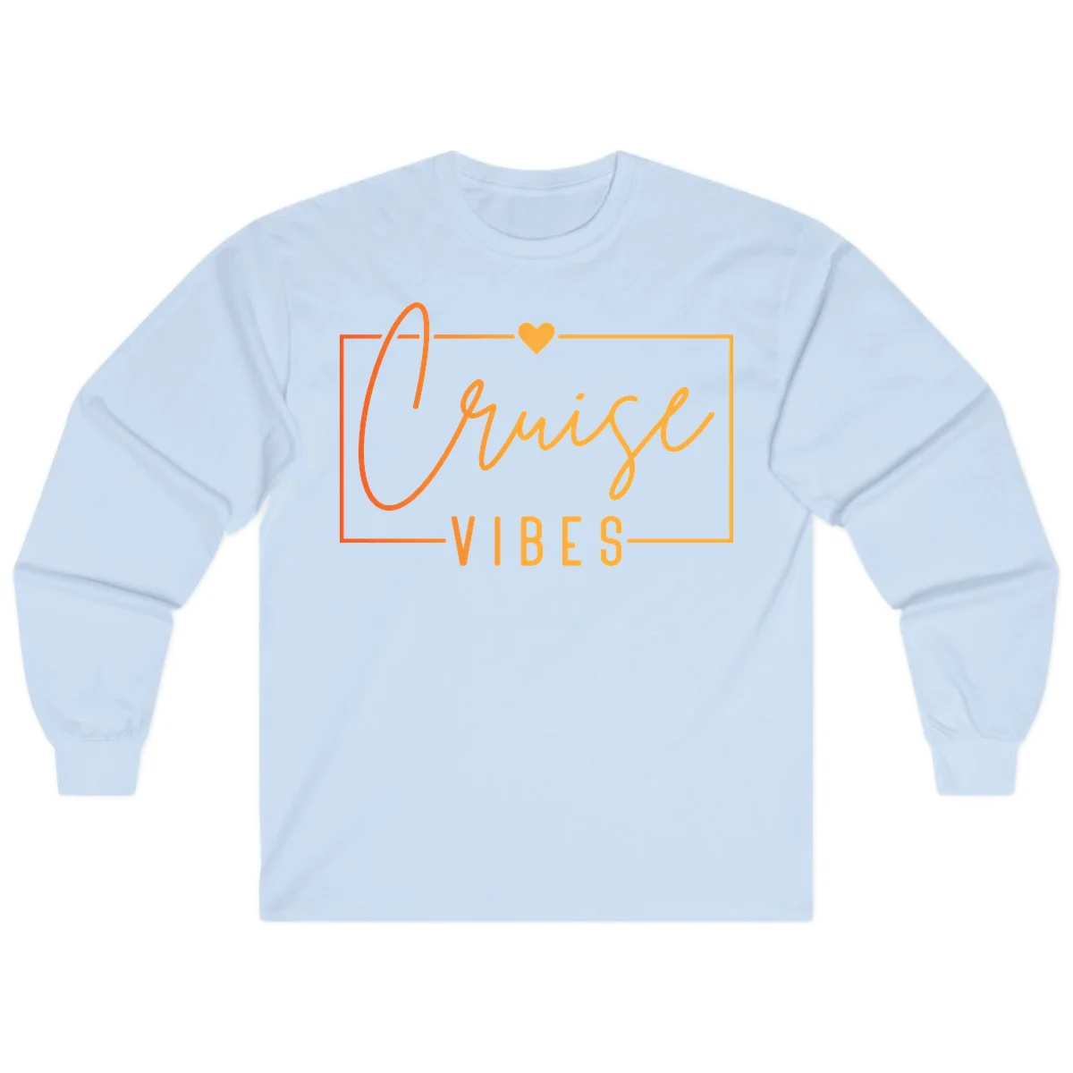 Cruise Vibes Long Sleeve in Light Blue