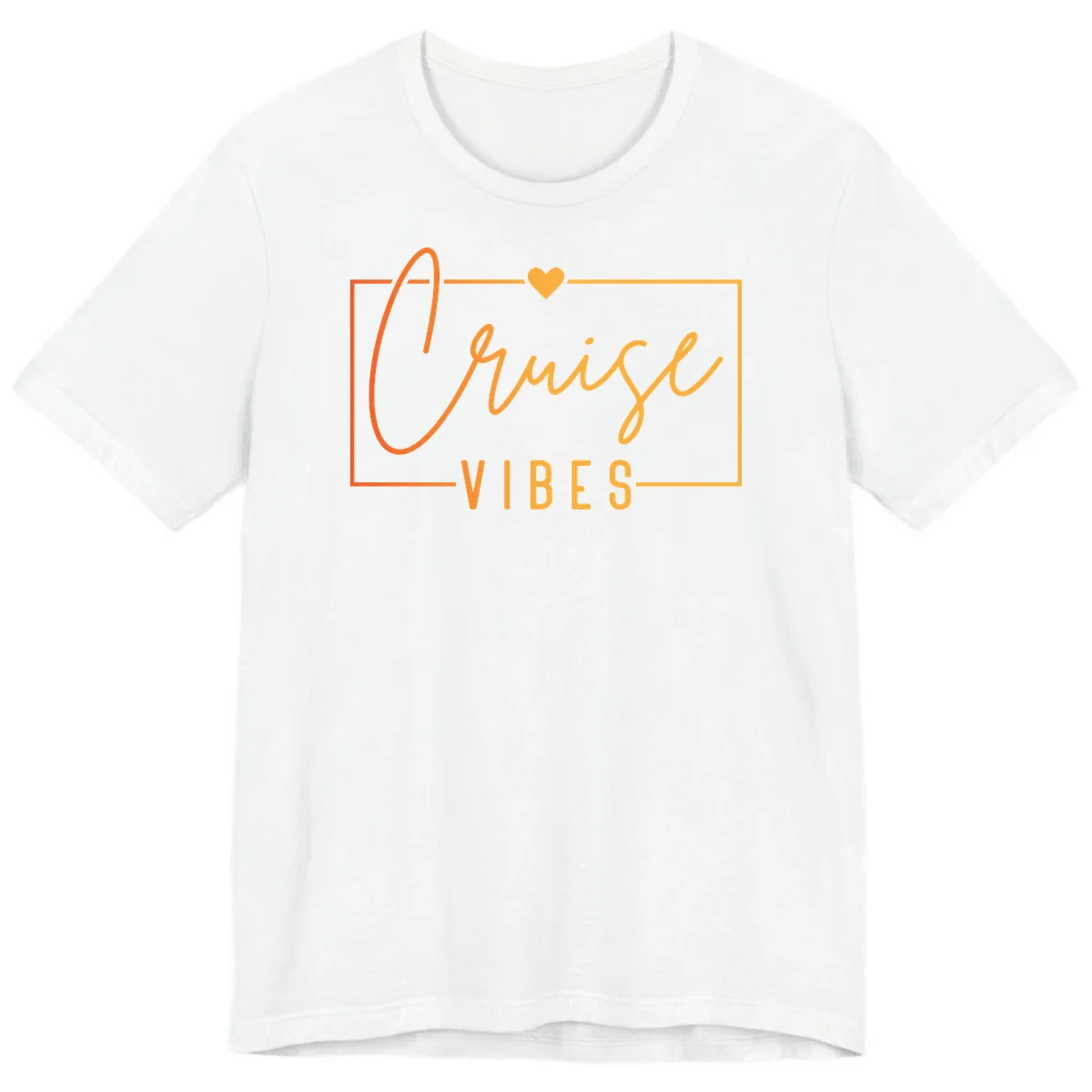 Cruise Vibes Premium T-Shirt in White