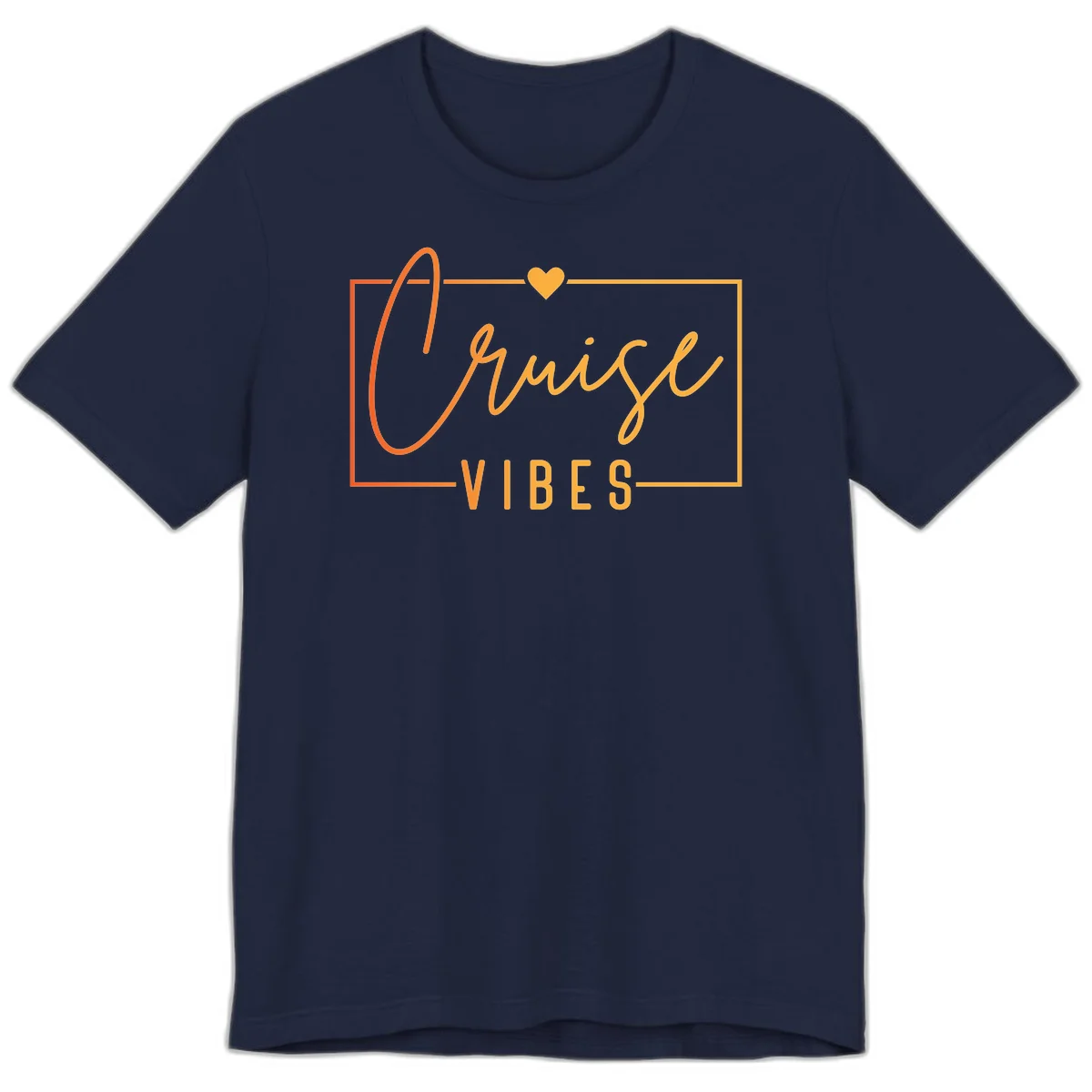 Cruise Vibes Premium T-Shirt in Navy