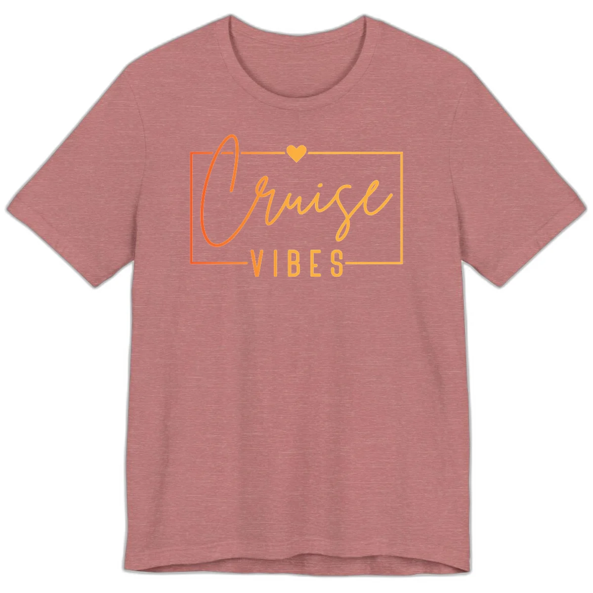 Cruise Vibes Premium T-Shirt in Heather Mauve