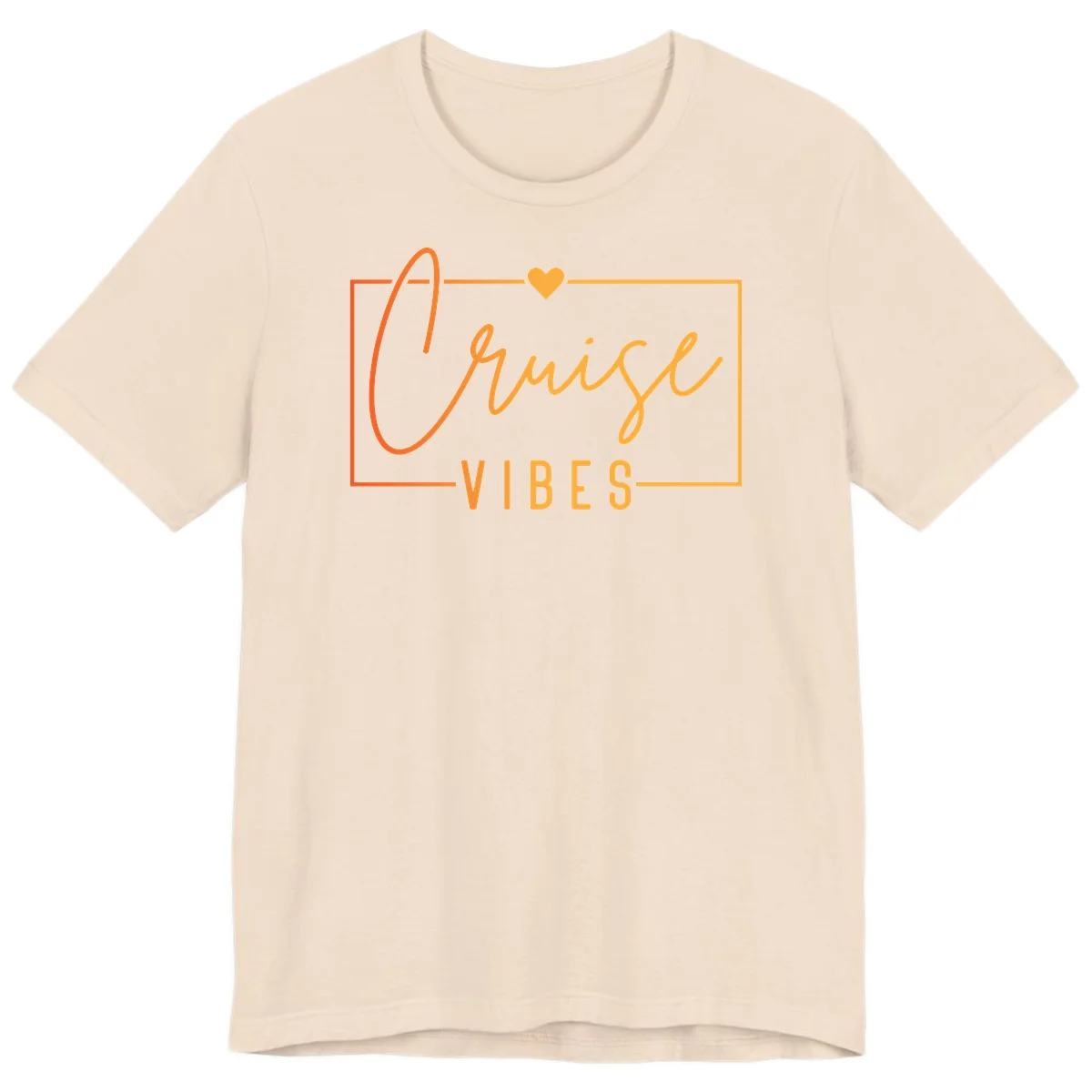 Cruise Vibes Premium T-Shirt in Soft Cream
