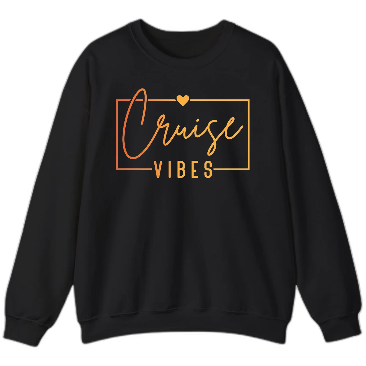 Cruise Vibes Sweatshirt in Black