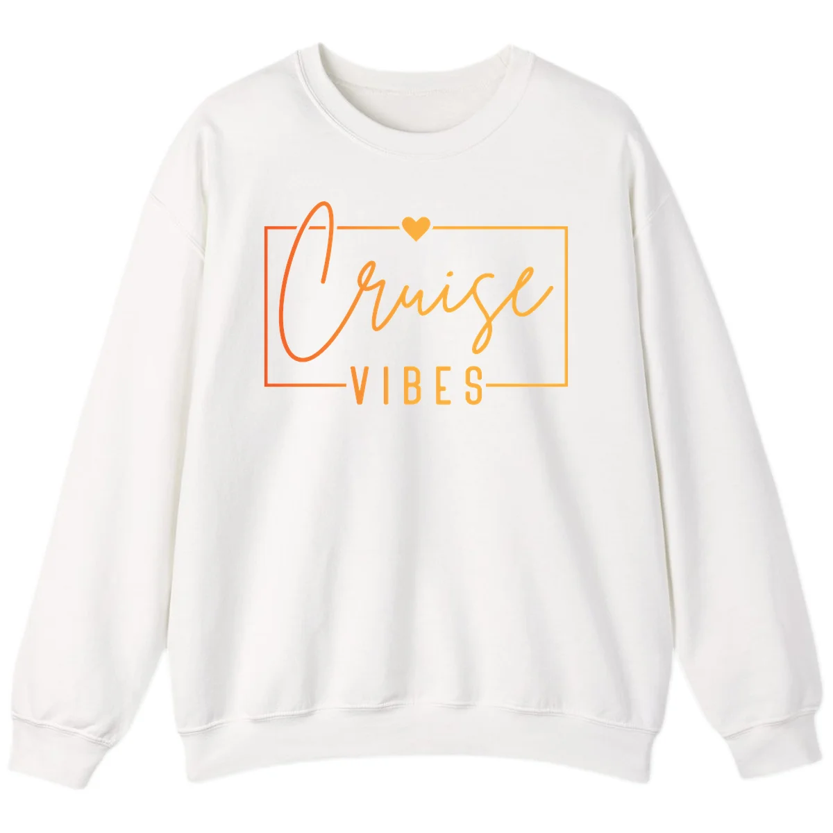 Cruise Vibes Sweatshirt in White