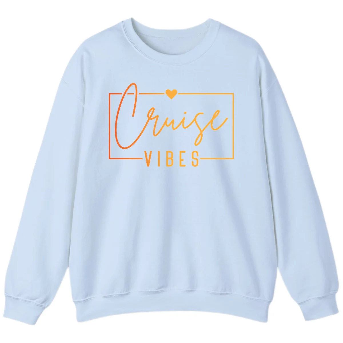 Cruise Vibes Sweatshirt in Light Blue