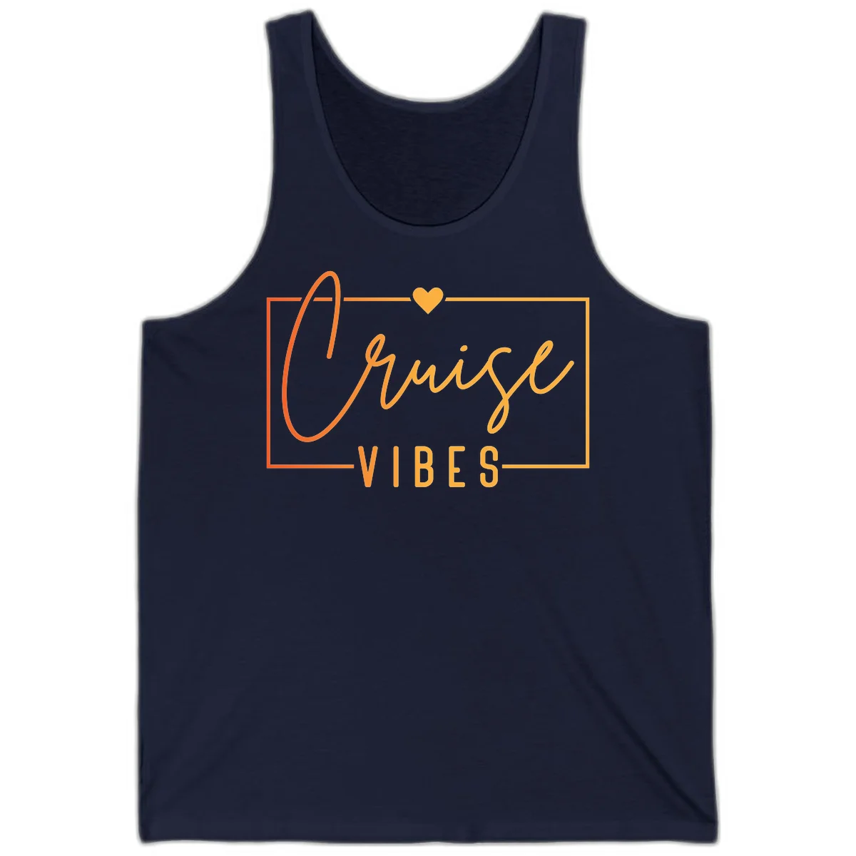 Cruise Vibes Tank in Navy