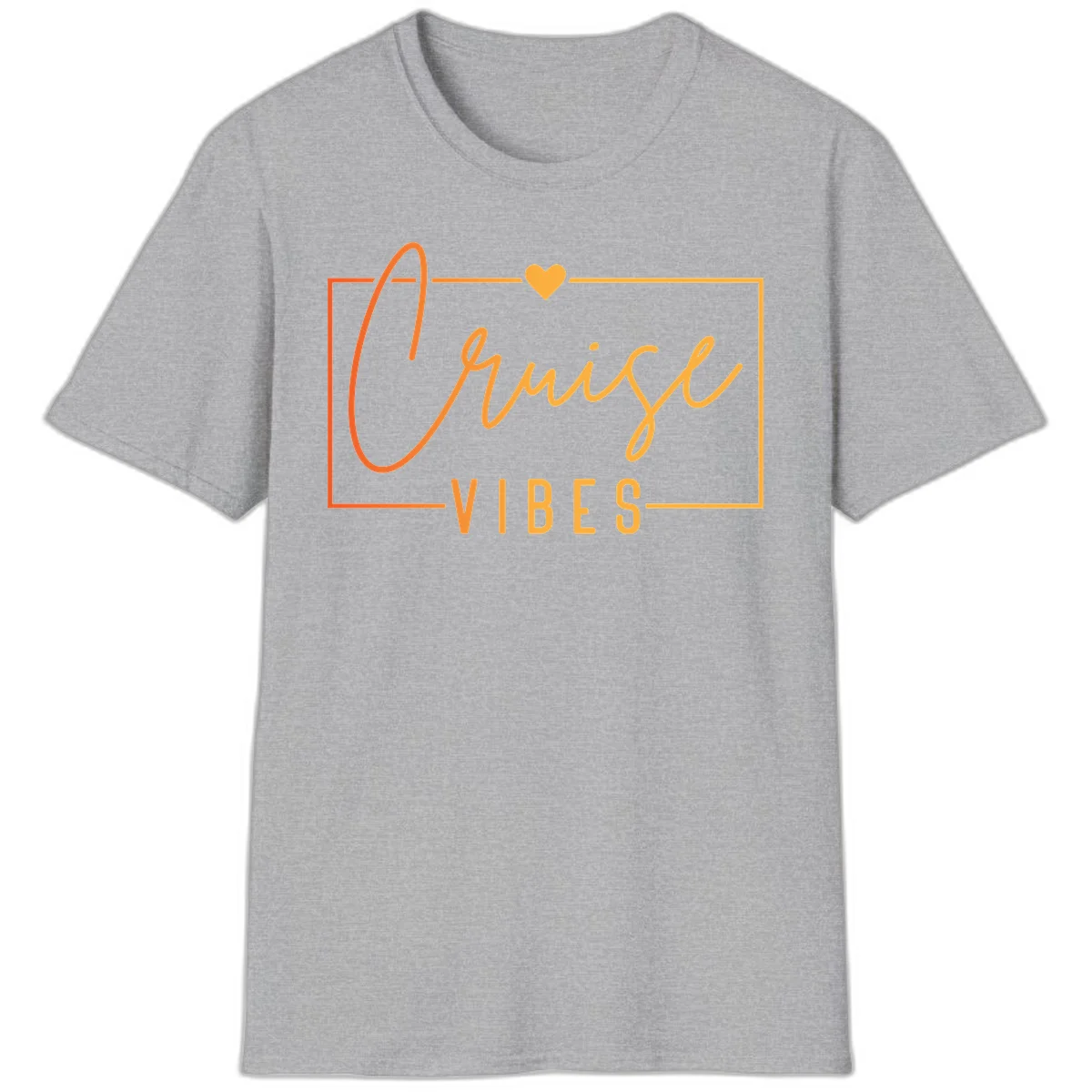 Cruise Vibes T-Shirt in Sport Grey