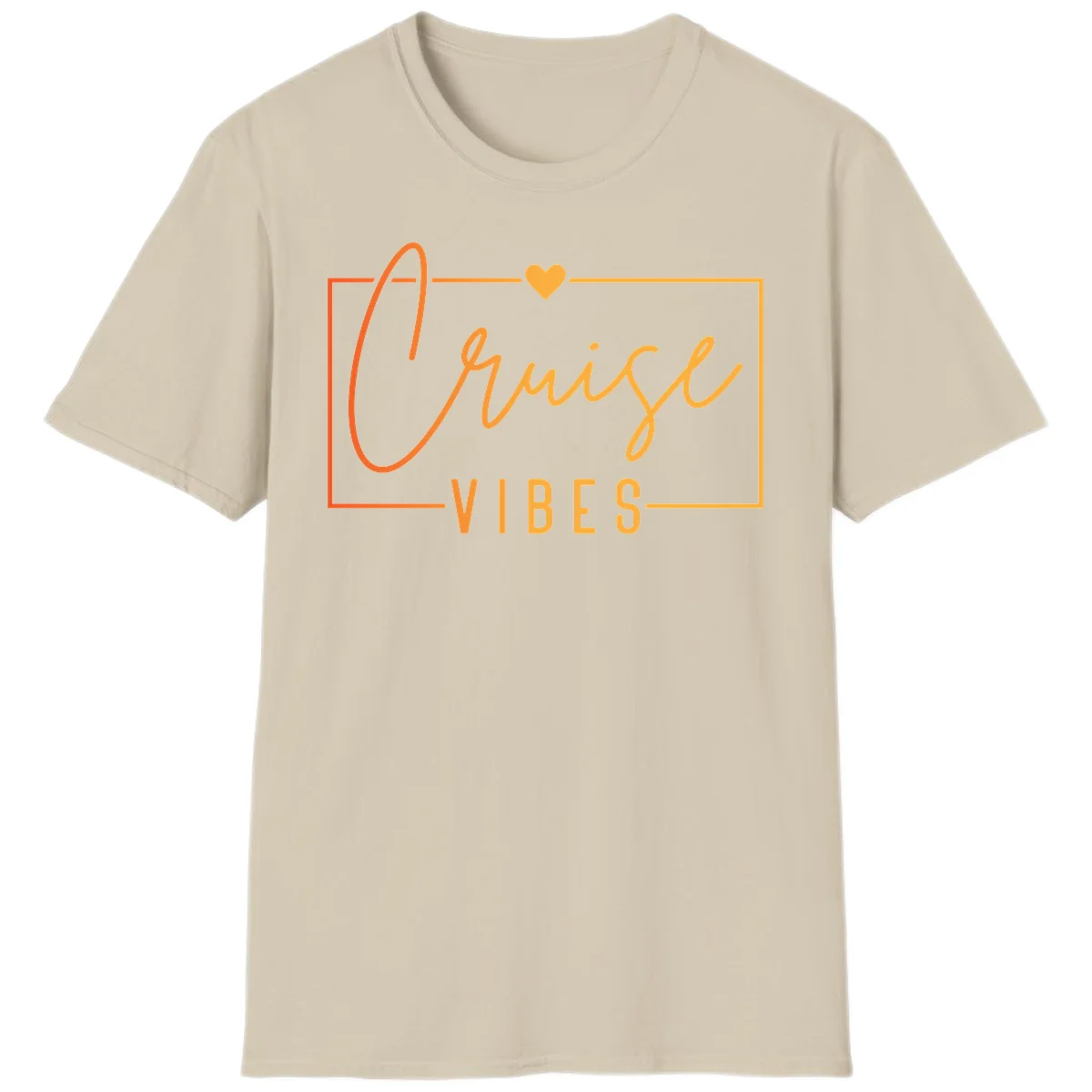 Cruise Vibes T-Shirt in Sand