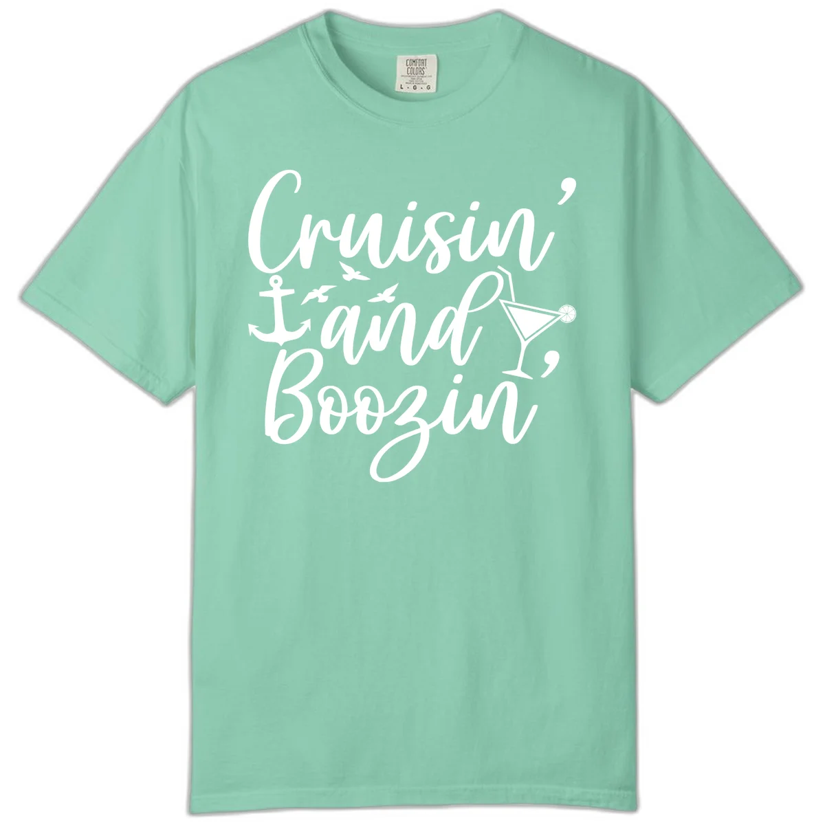 Cruisin' And Boozing Nautical Comfort Color in Island Reef