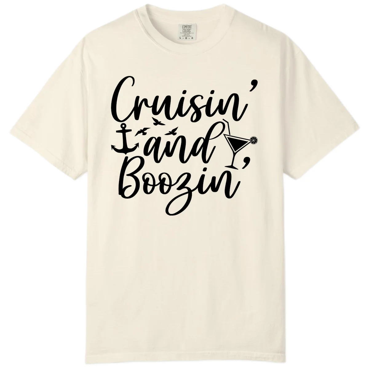 Cruisin' And Boozing Nautical Comfort Color in Ivory