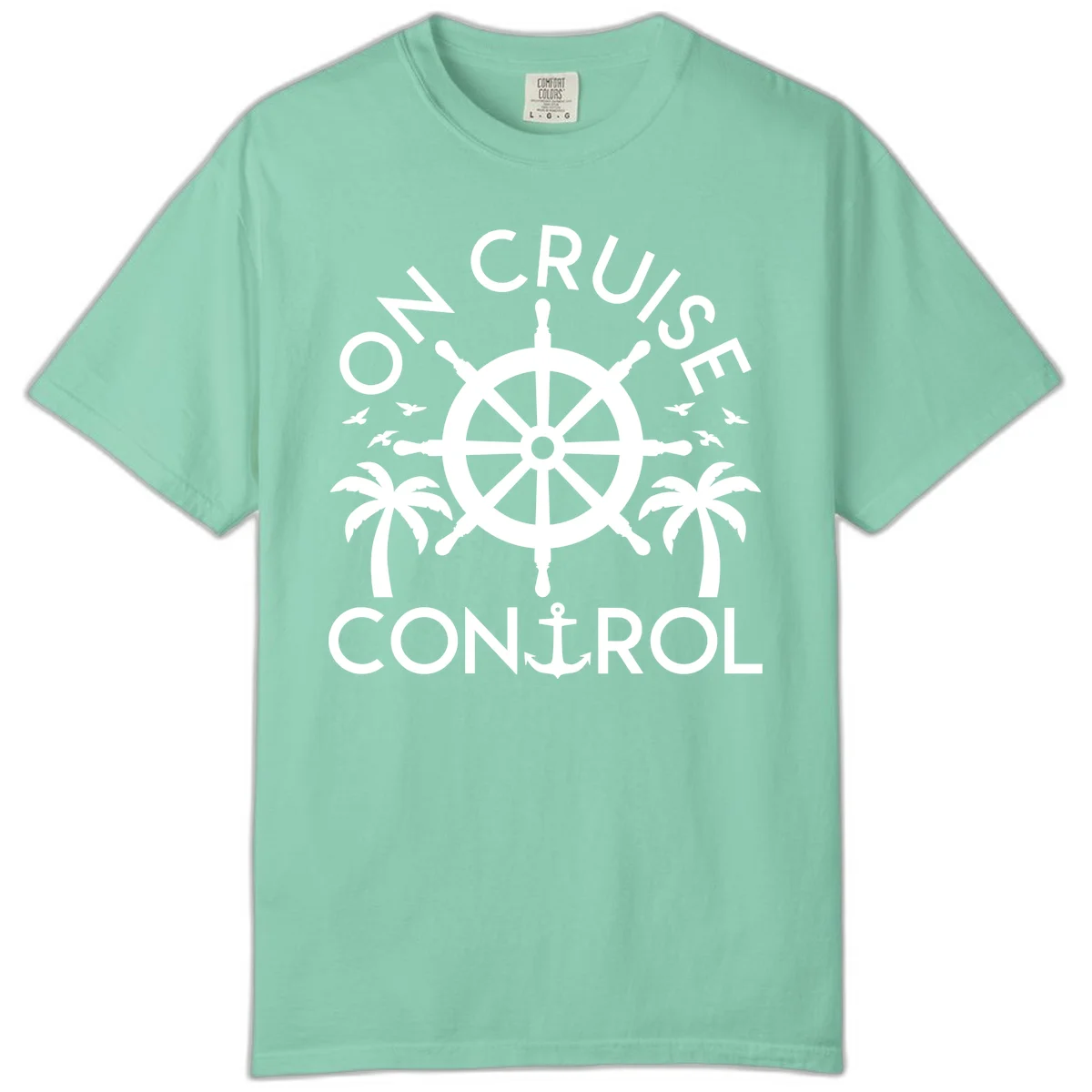 On Cruise Control Comfort Color T-Shirt in Island Reef