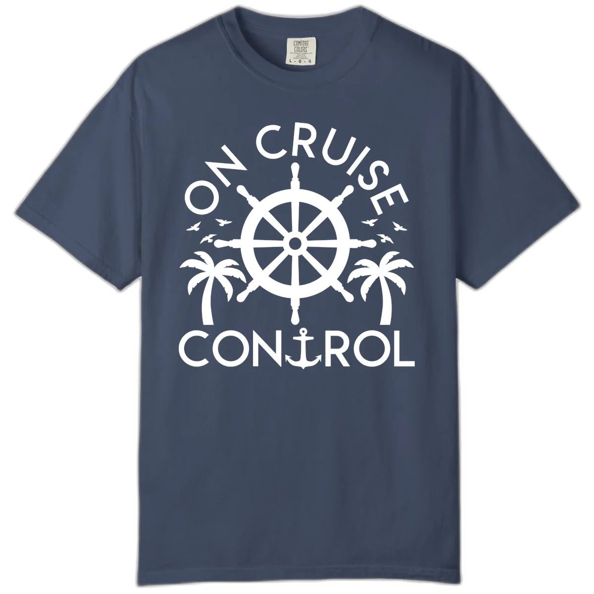 On Cruise Control Comfort Color T-Shirt in Midnight