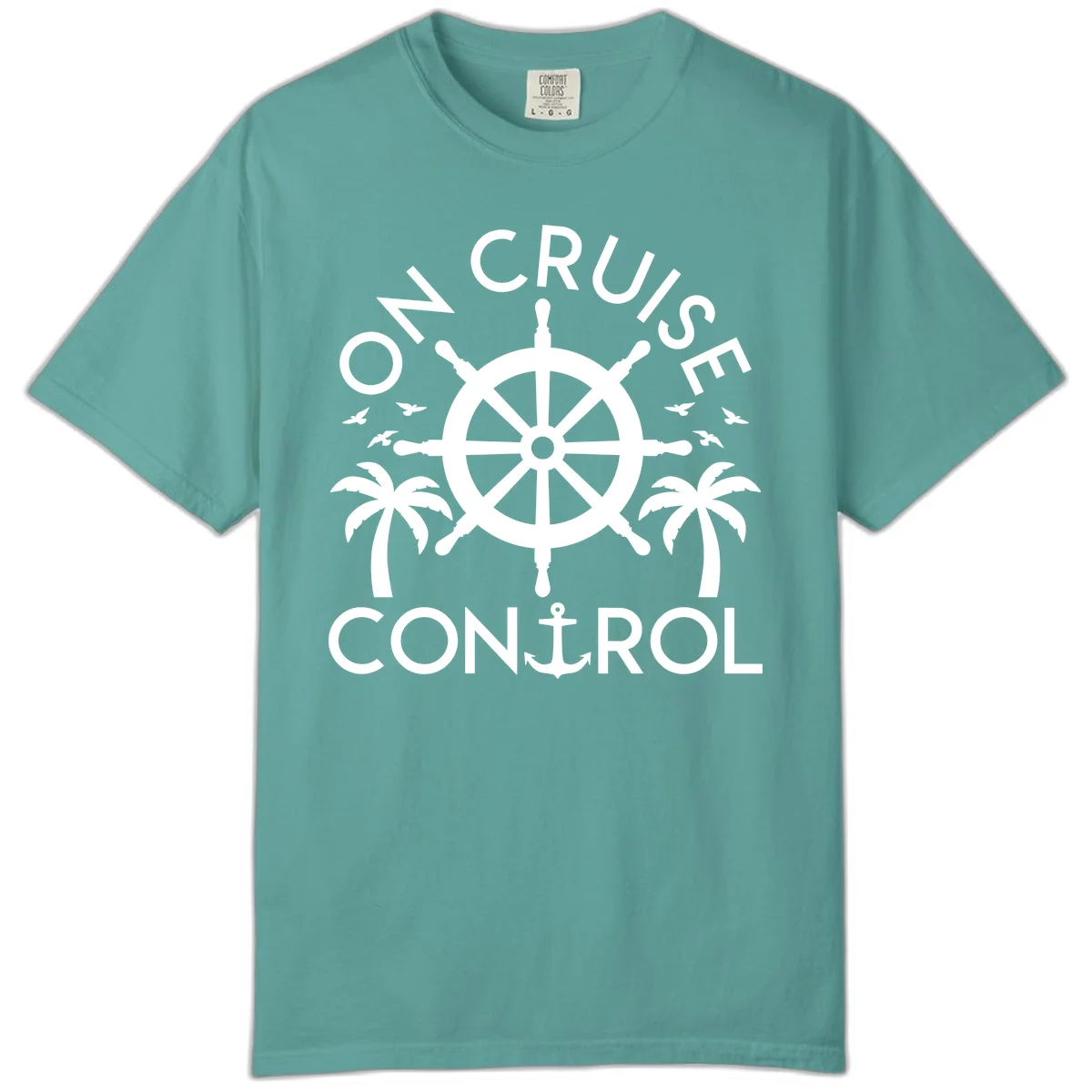 On Cruise Control Comfort Color T-Shirt in Seafoam