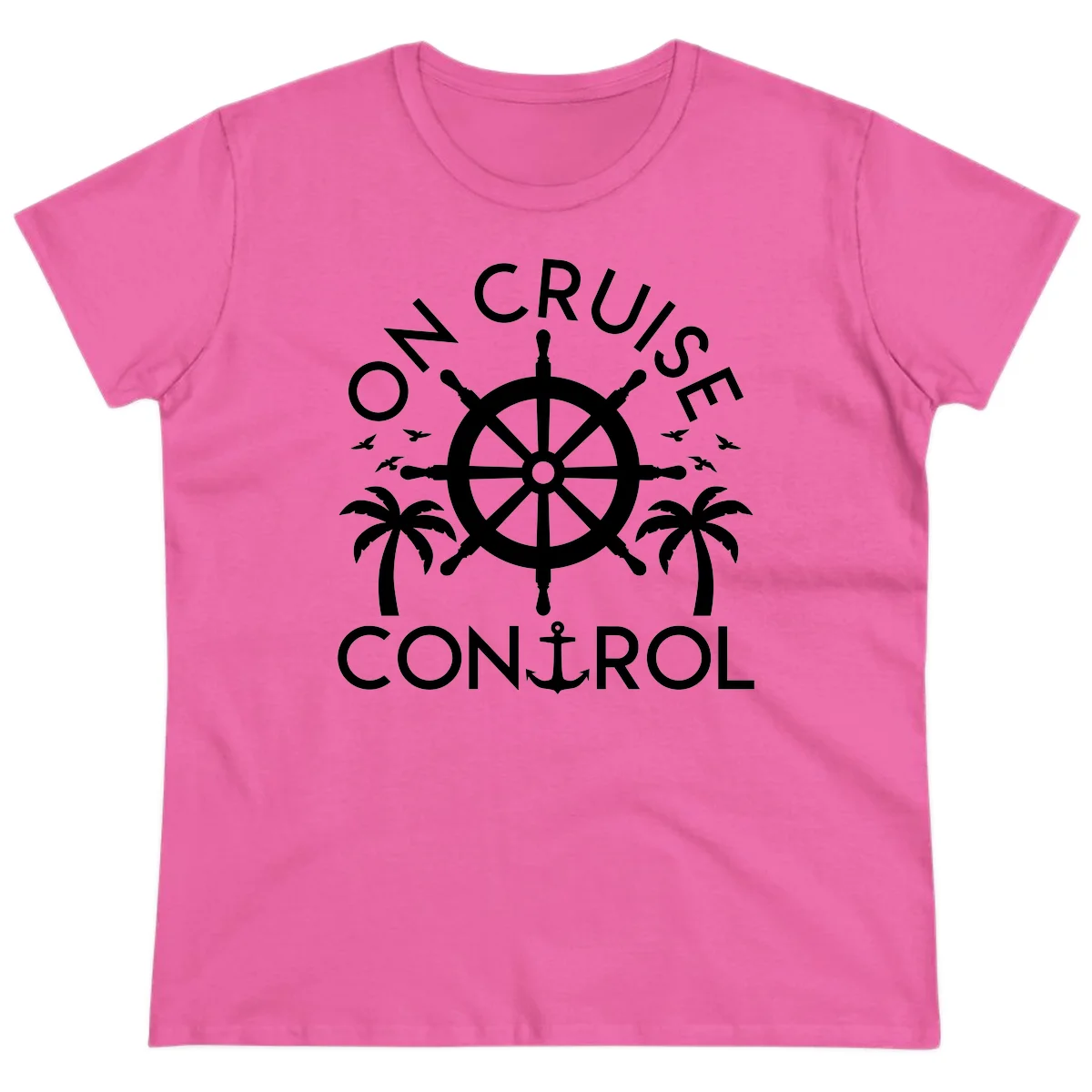 On Cruise Control Ladies Tee in Azalea