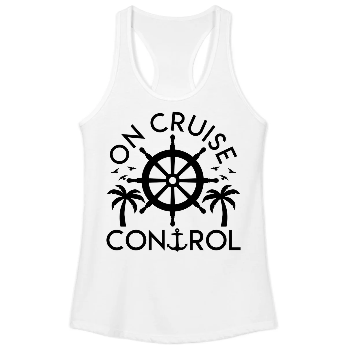 On Cruise Control Ladies Tank Top in White