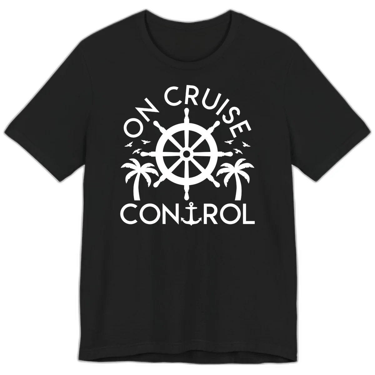 On Cruise Control Premium T-Shirt in Black