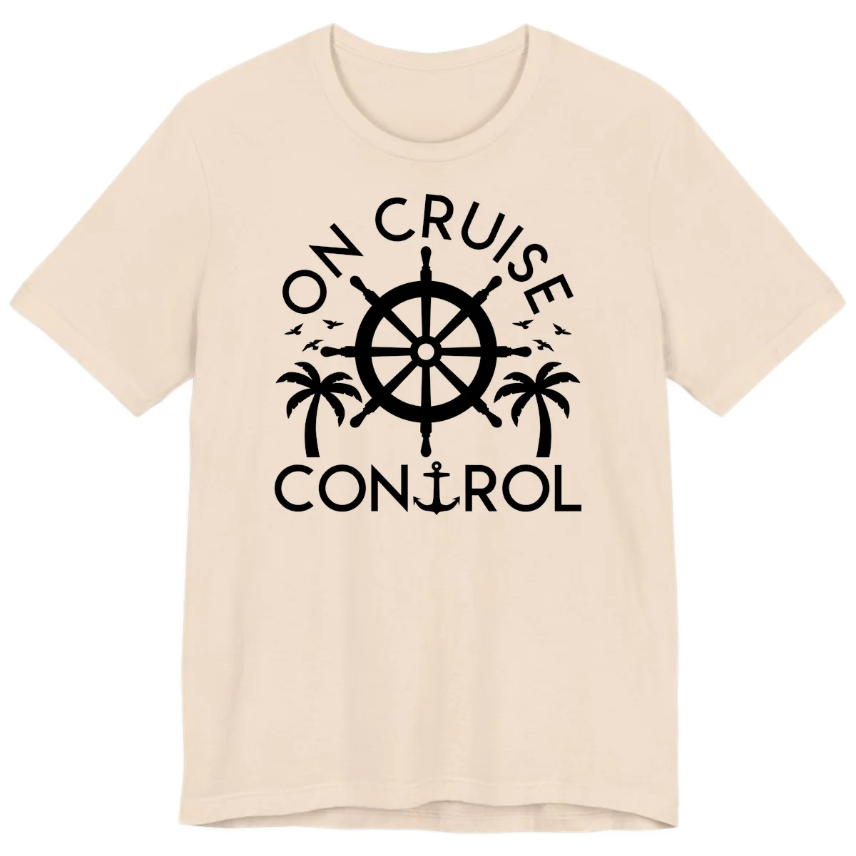 On Cruise Control Premium T-Shirt in Soft Cream
