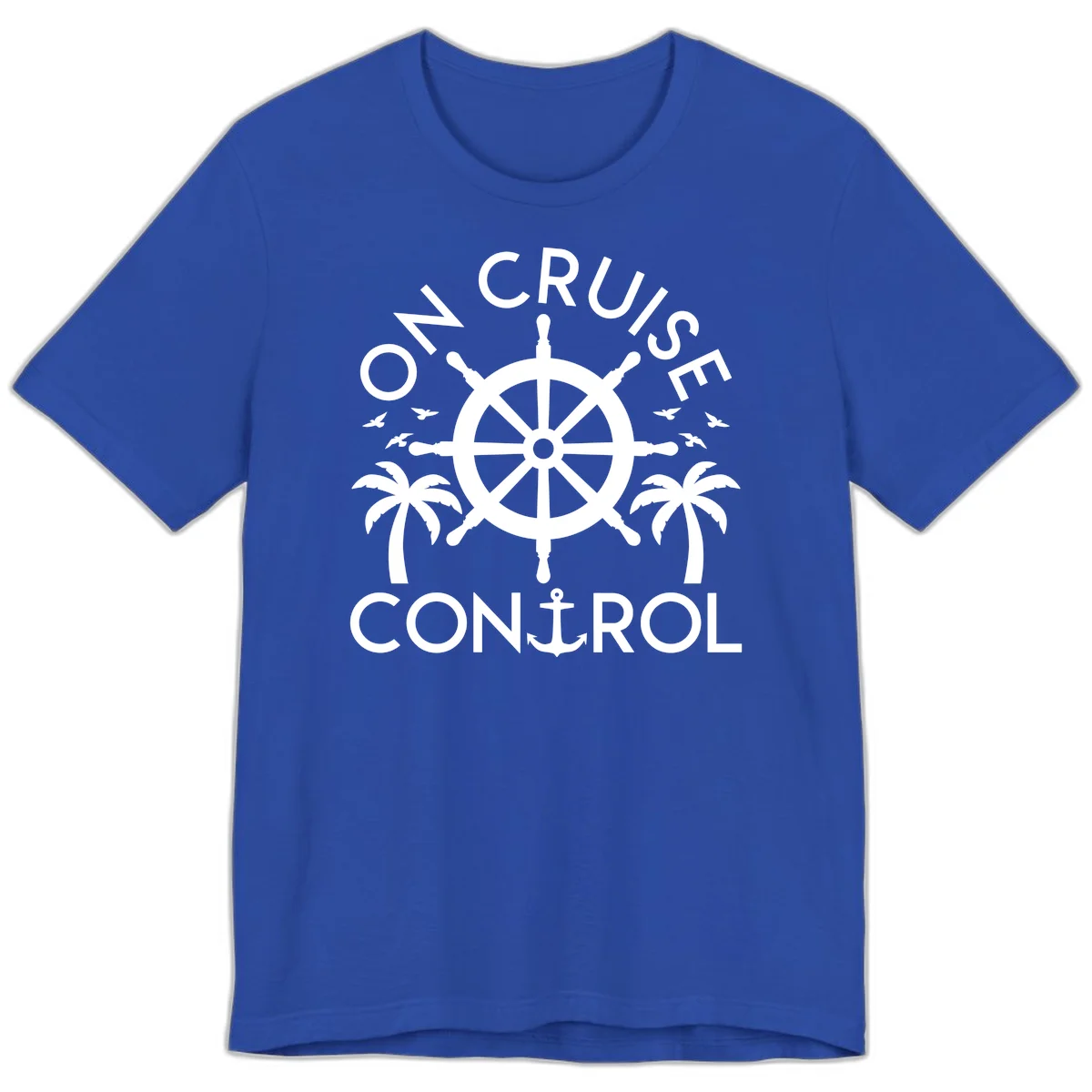On Cruise Control Premium T-Shirt in True Royal