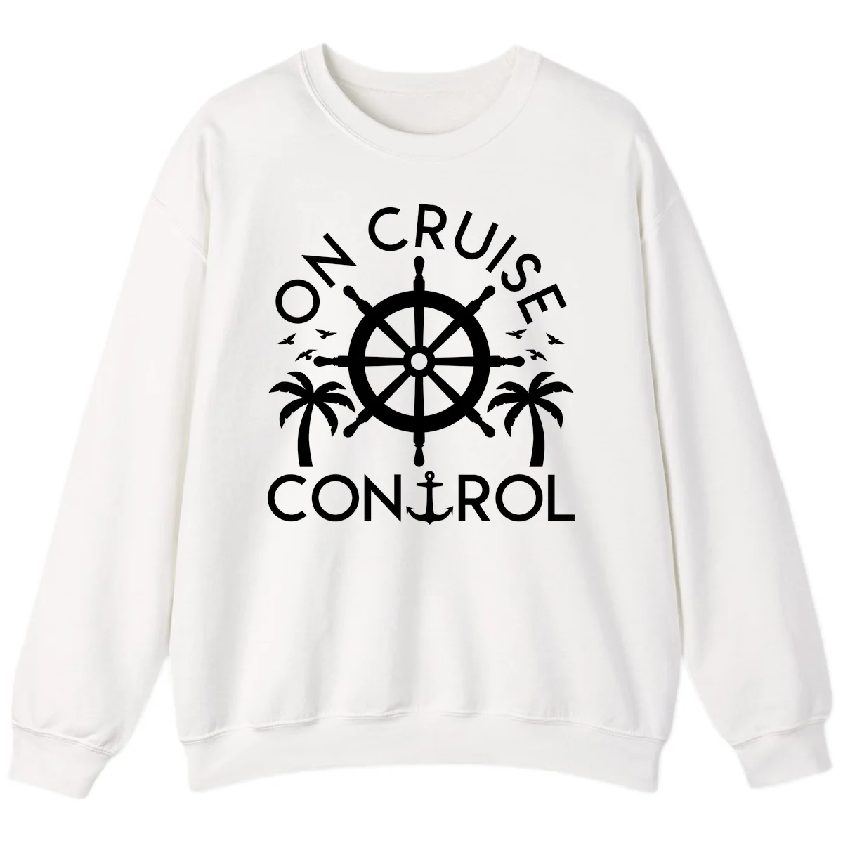 On Cruise Control Sweatshirt in White