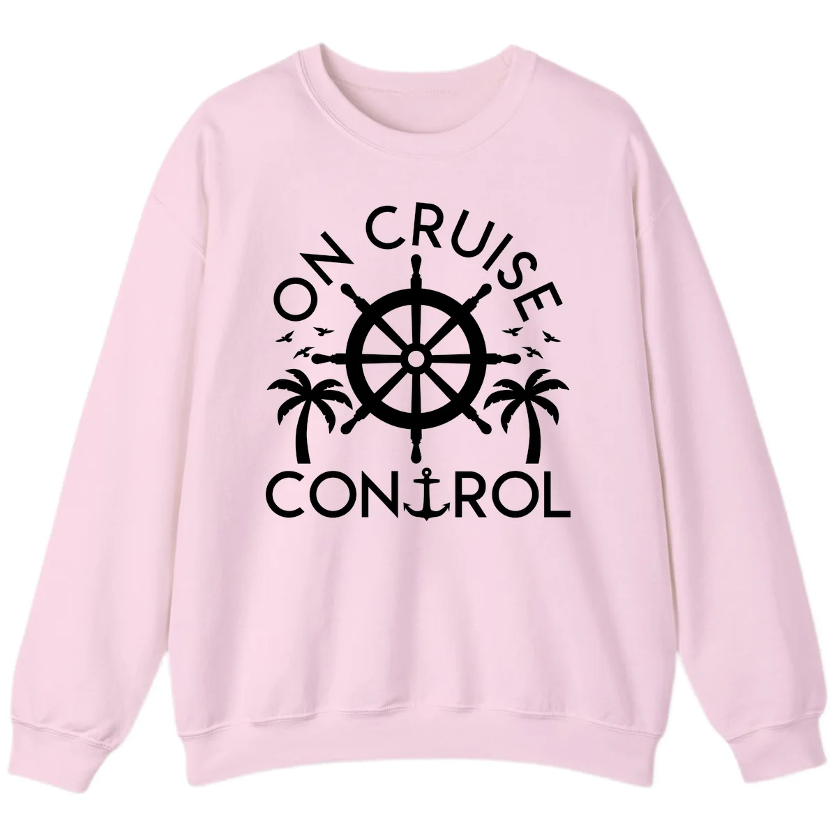 On Cruise Control Sweatshirt in Light Pink