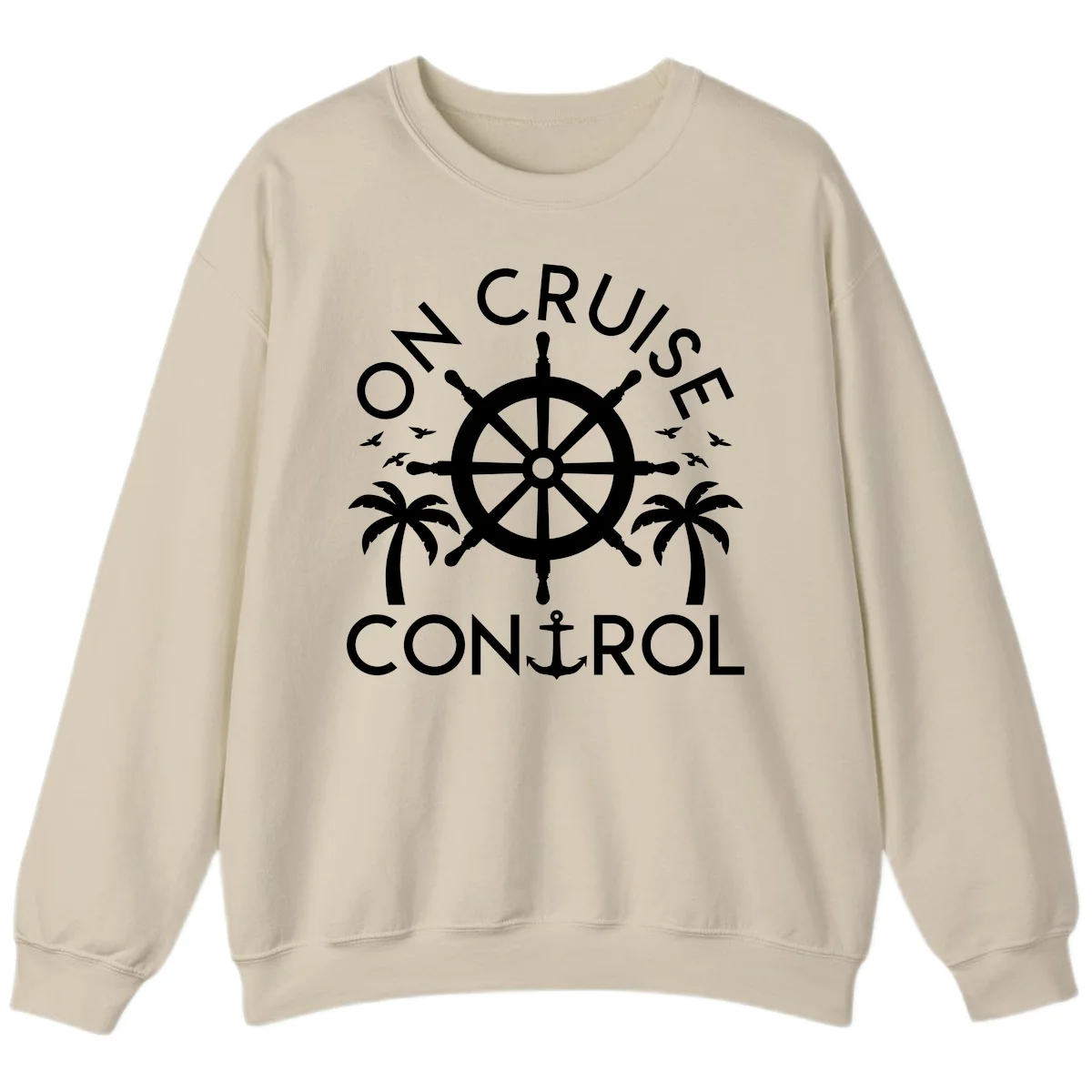 On Cruise Control Sweatshirt in Sand
