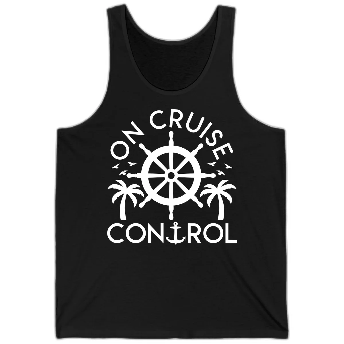 On Cruise Control Tank Top in Black