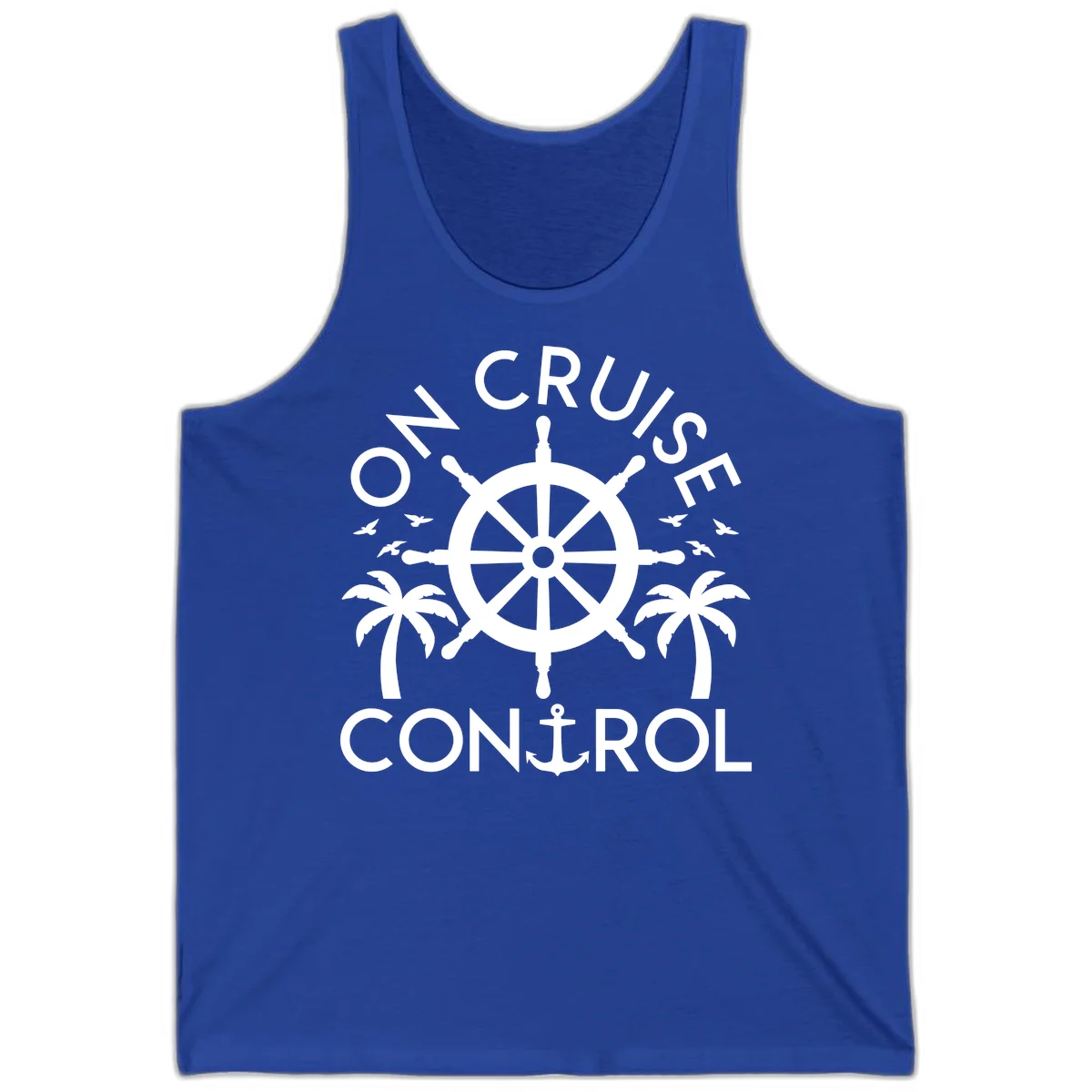 On Cruise Control Tank Top in True Royal