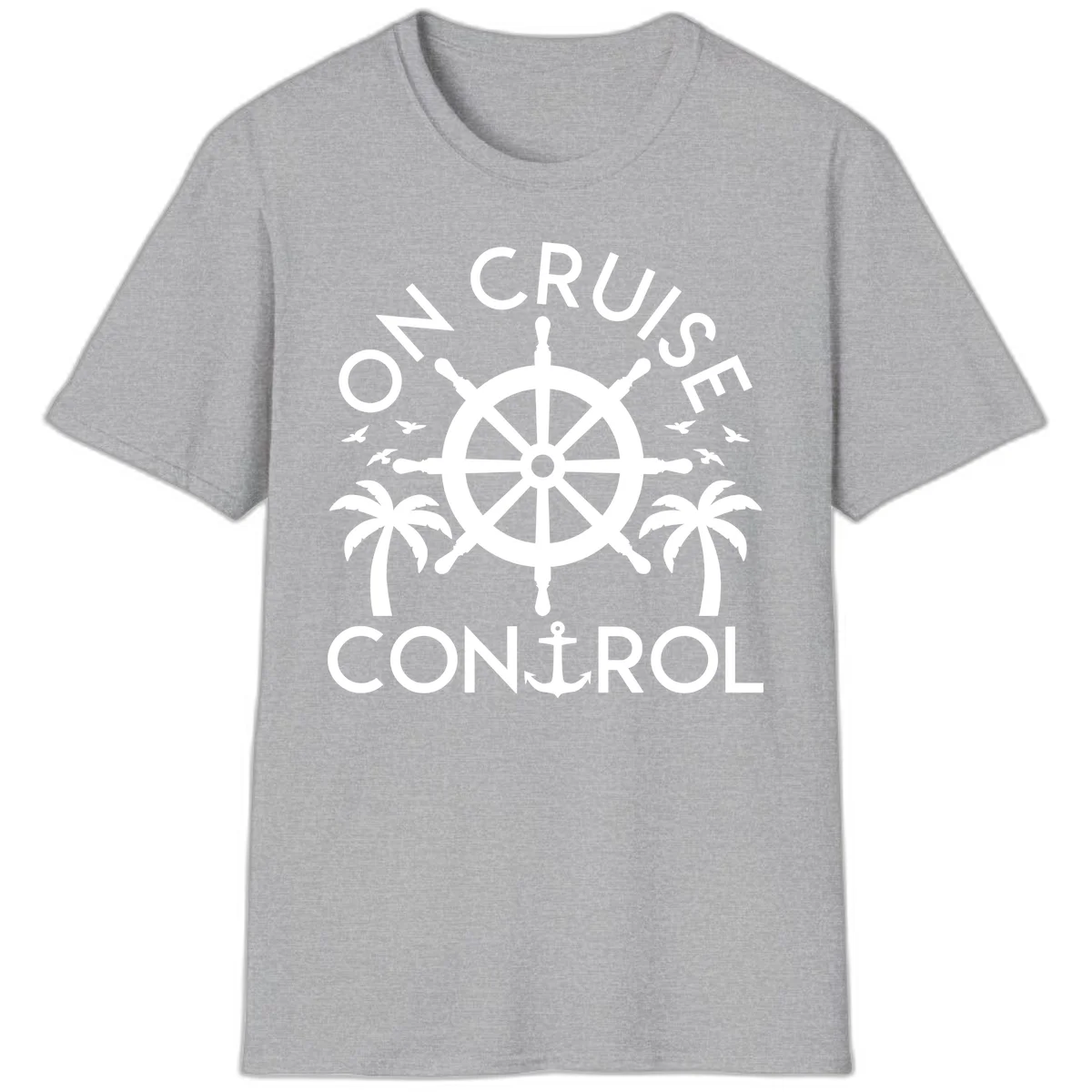 On Cruise Control T-Shirt in Sport Grey