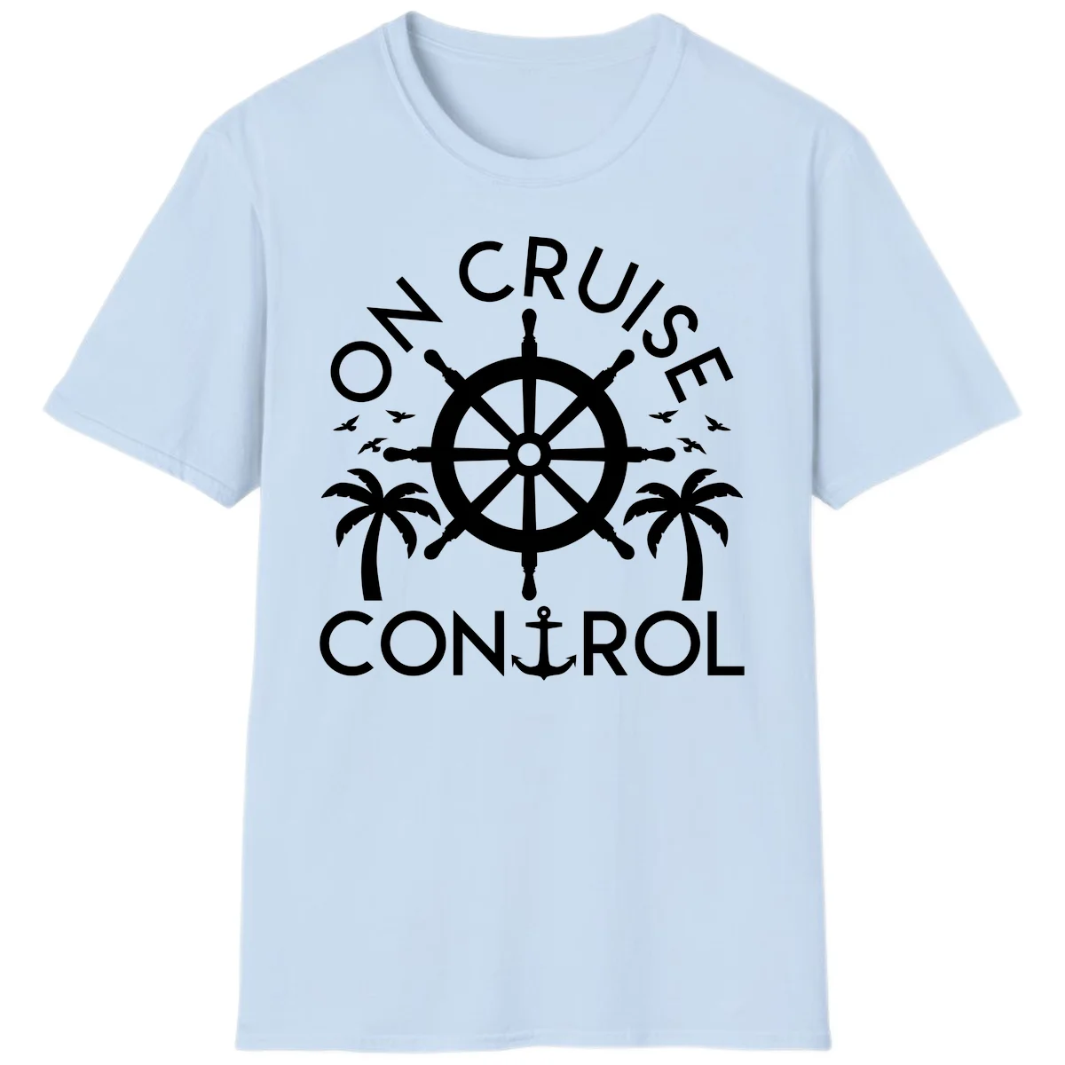 On Cruise Control T-Shirt in Light Blue