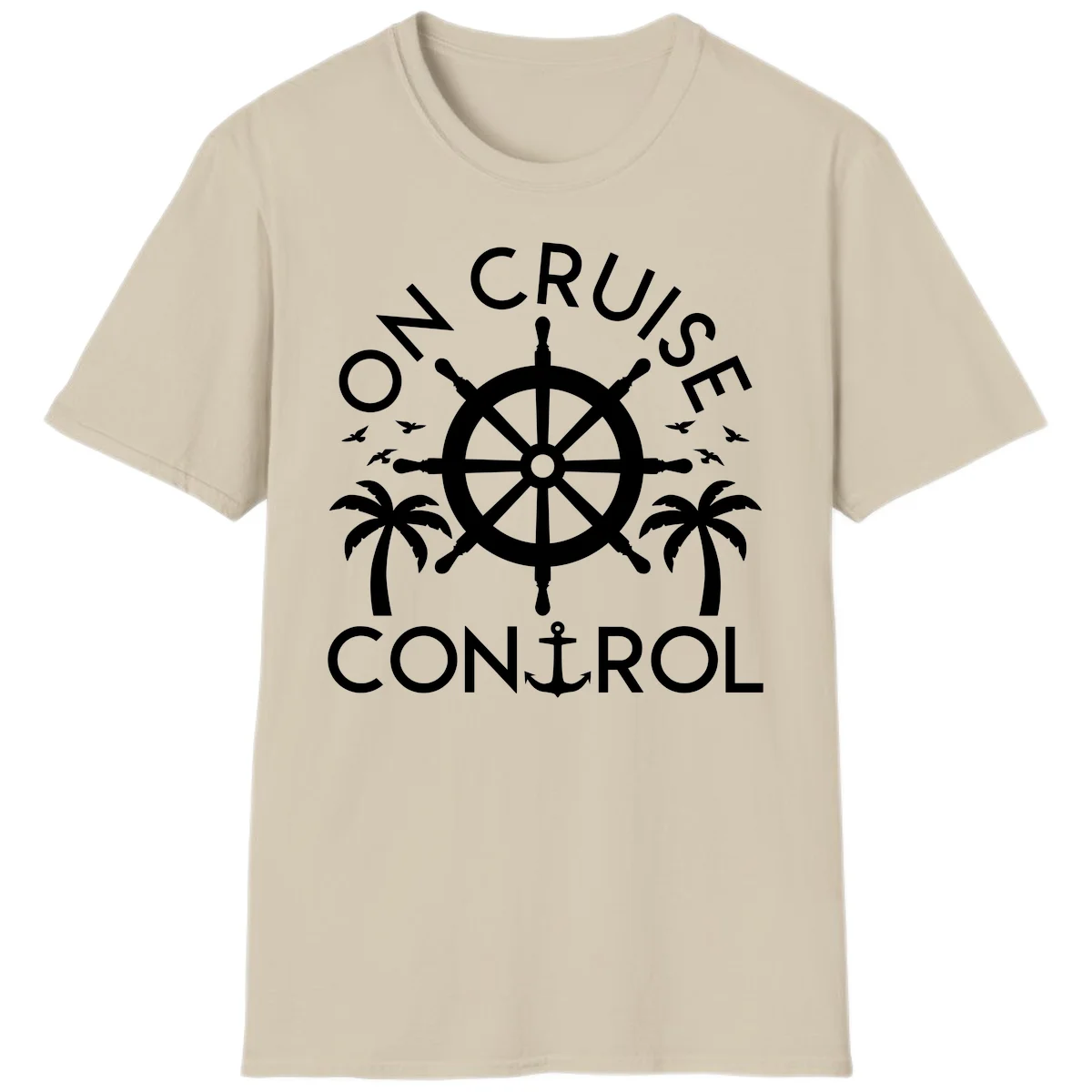 On Cruise Control T-Shirt in Sand