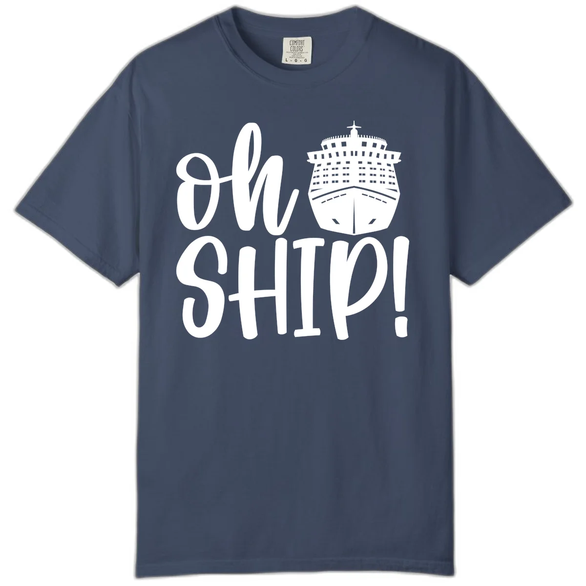 Ow Ship Cruise Design Comfort Color in Midnight