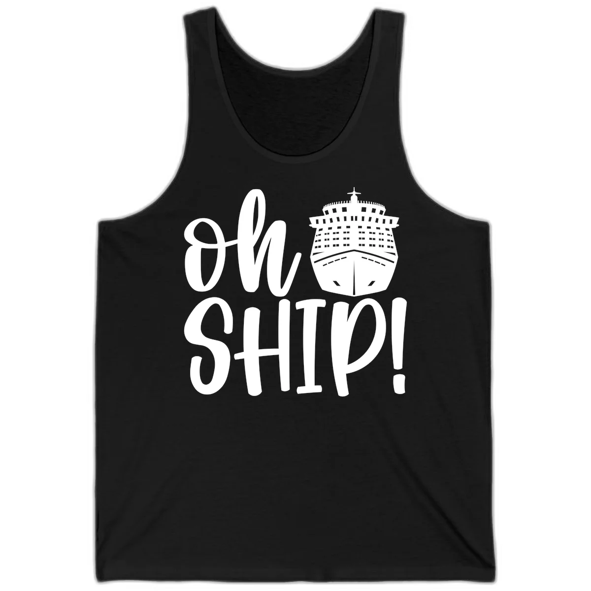 Ow Ship Cruise Design Tank in Black