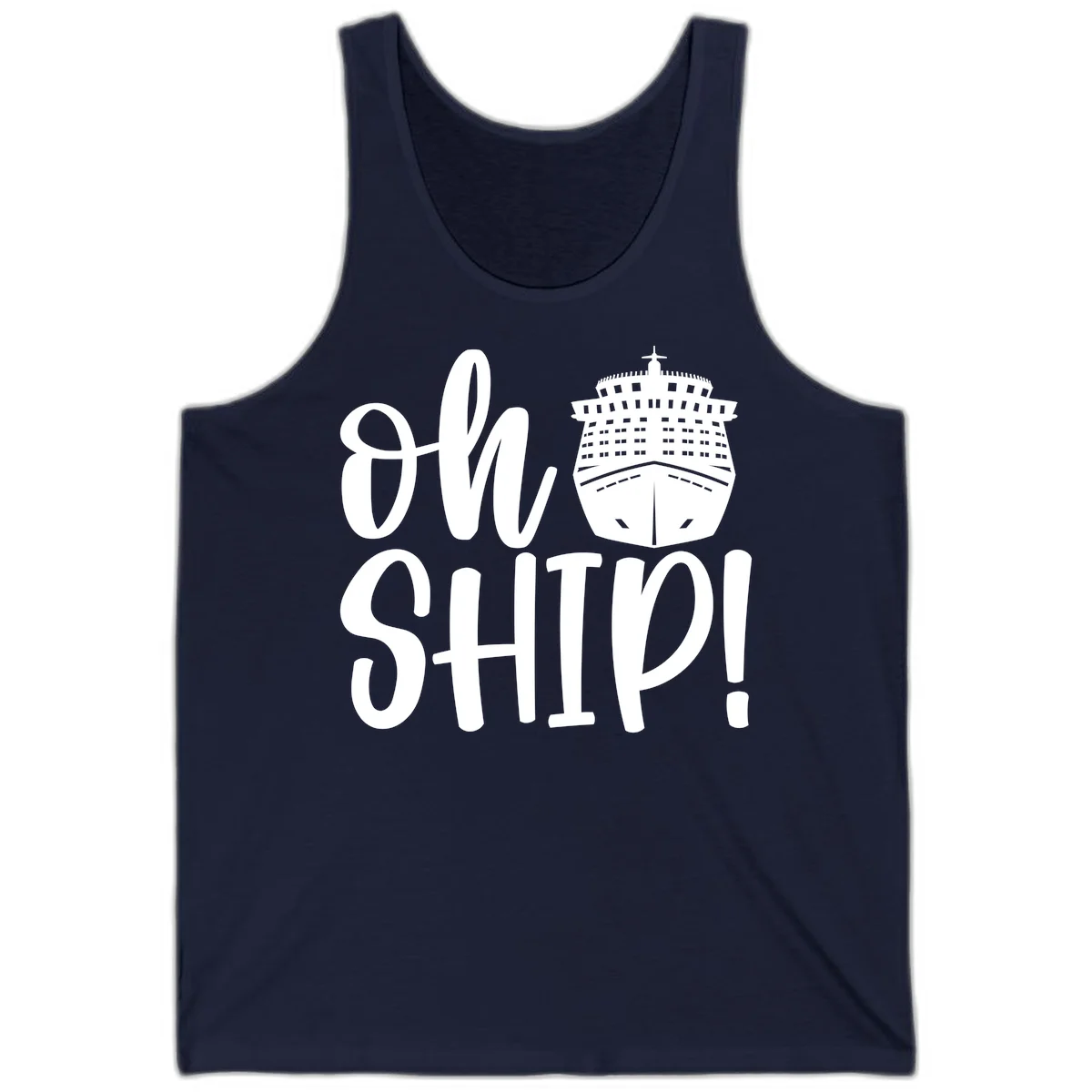 Ow Ship Cruise Design Tank in Navy