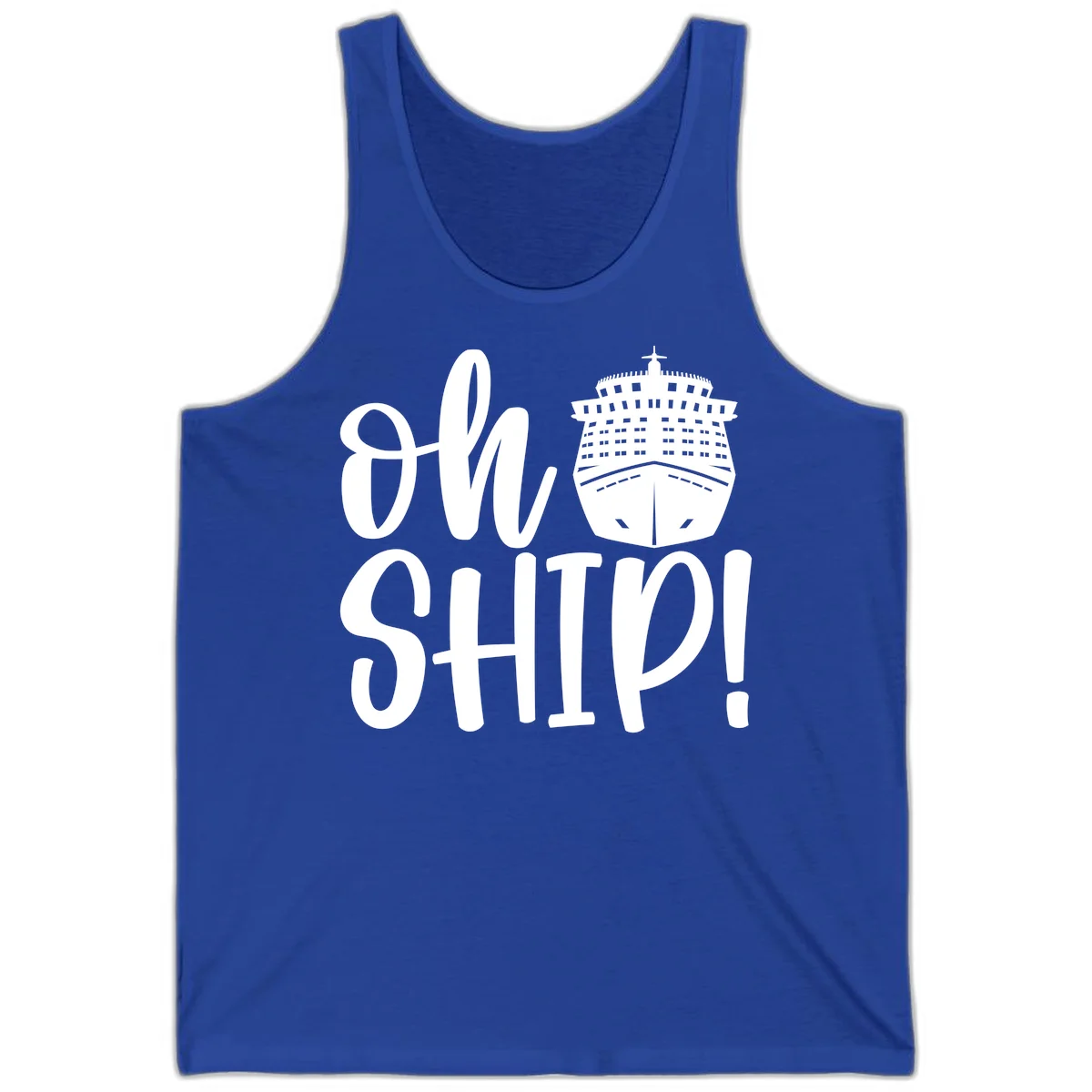 Ow Ship Cruise Design Tank in True Royal