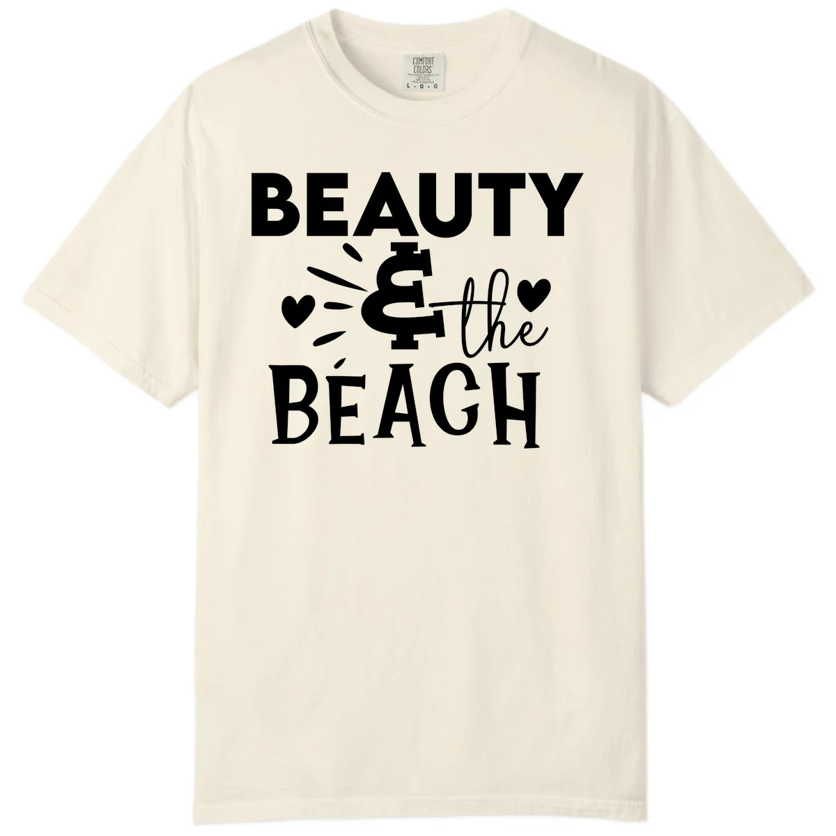 Beauty & The Beach Comfort Color in Ivory