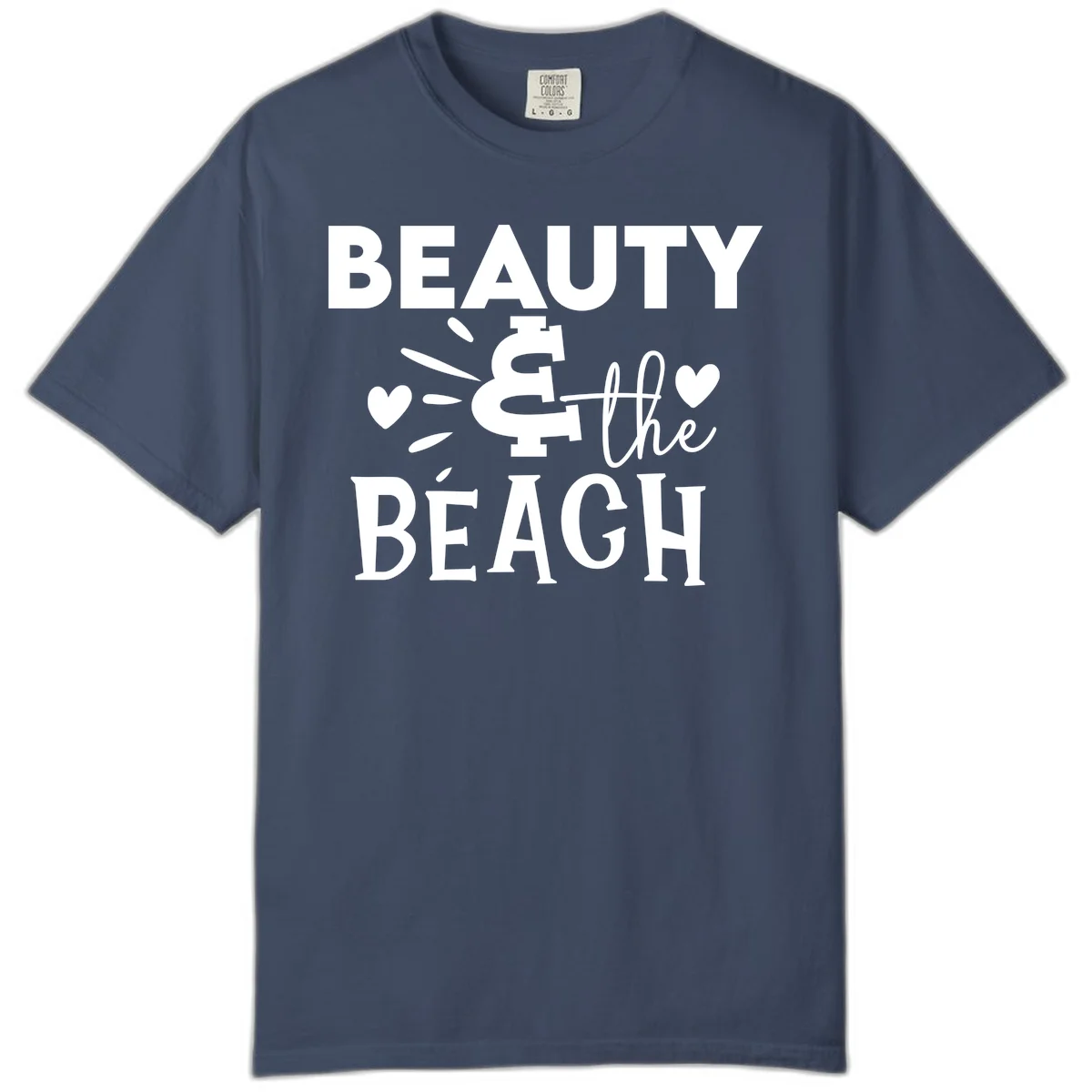 Beauty & The Beach Comfort Color in Midnight