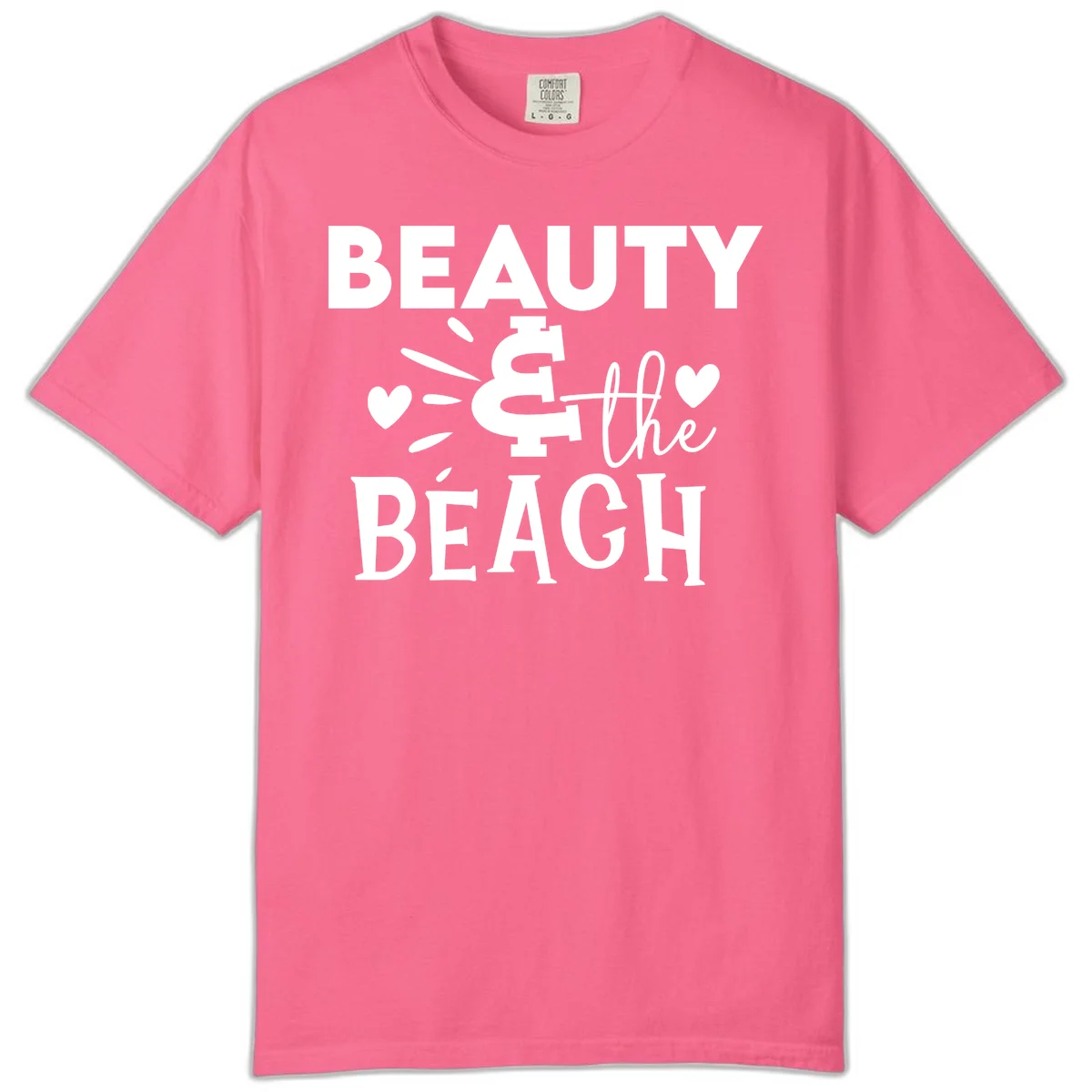 Beauty & The Beach Comfort Color in Crunchberry