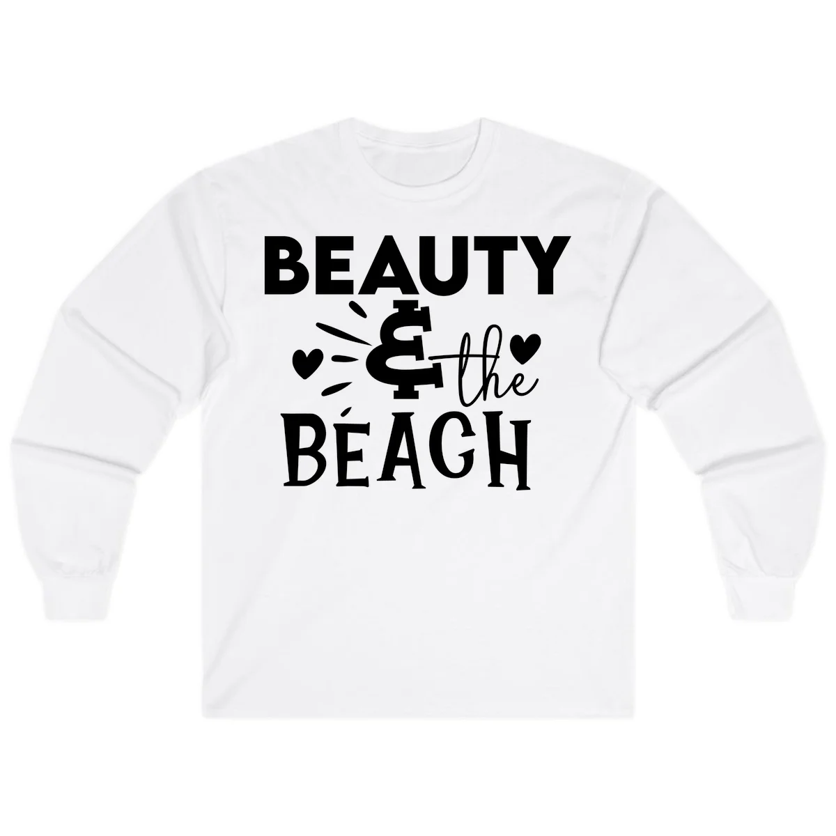 Beauty & The Beach Long Sleeve in White