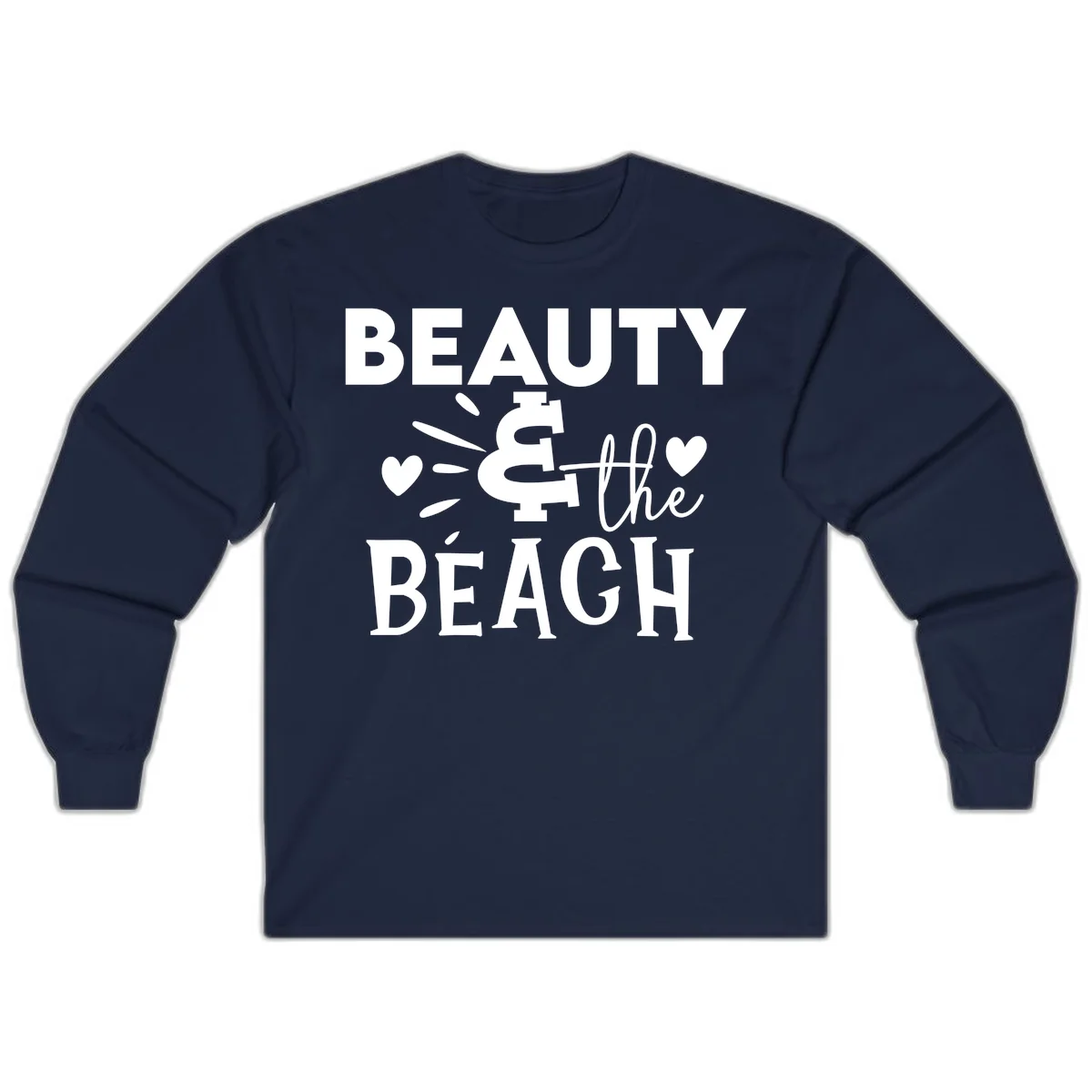 Beauty & The Beach Long Sleeve in Navy