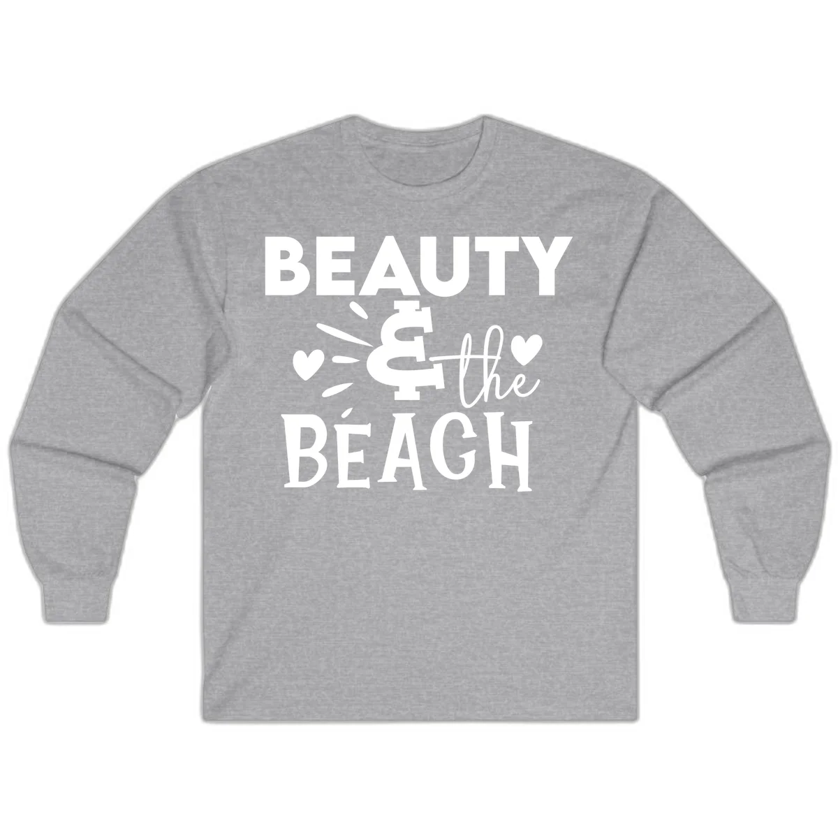 Beauty & The Beach Long Sleeve in Sport Grey