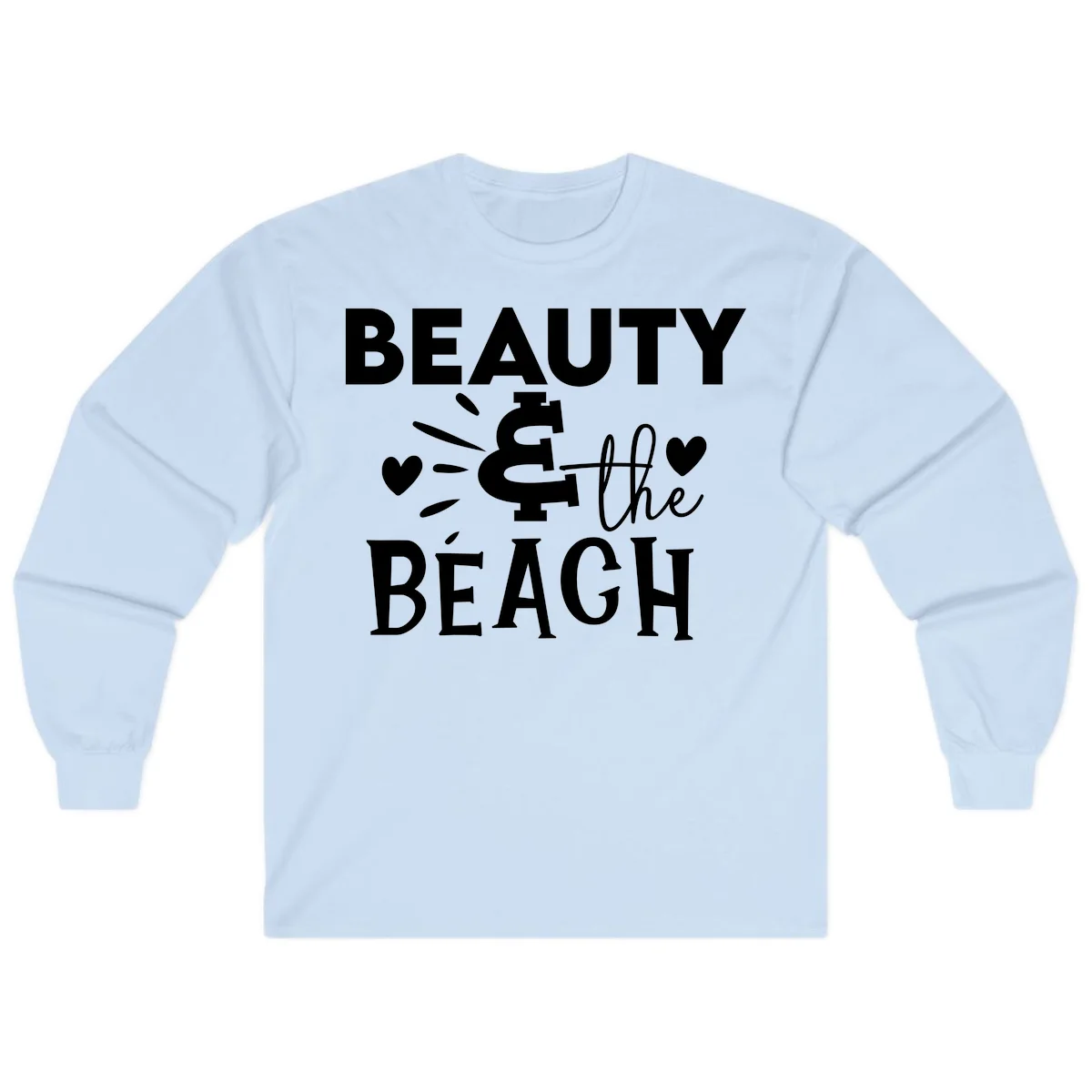 Beauty & The Beach Long Sleeve in Light Blue