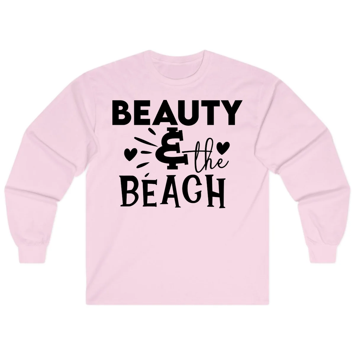 Beauty & The Beach Long Sleeve in Light Pink
