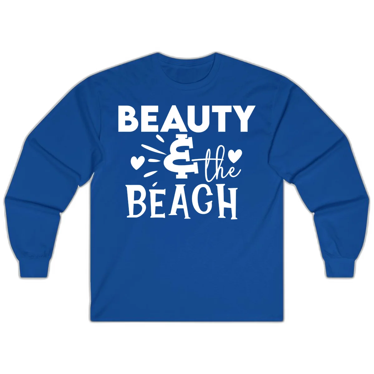 Beauty & The Beach Long Sleeve in Royal