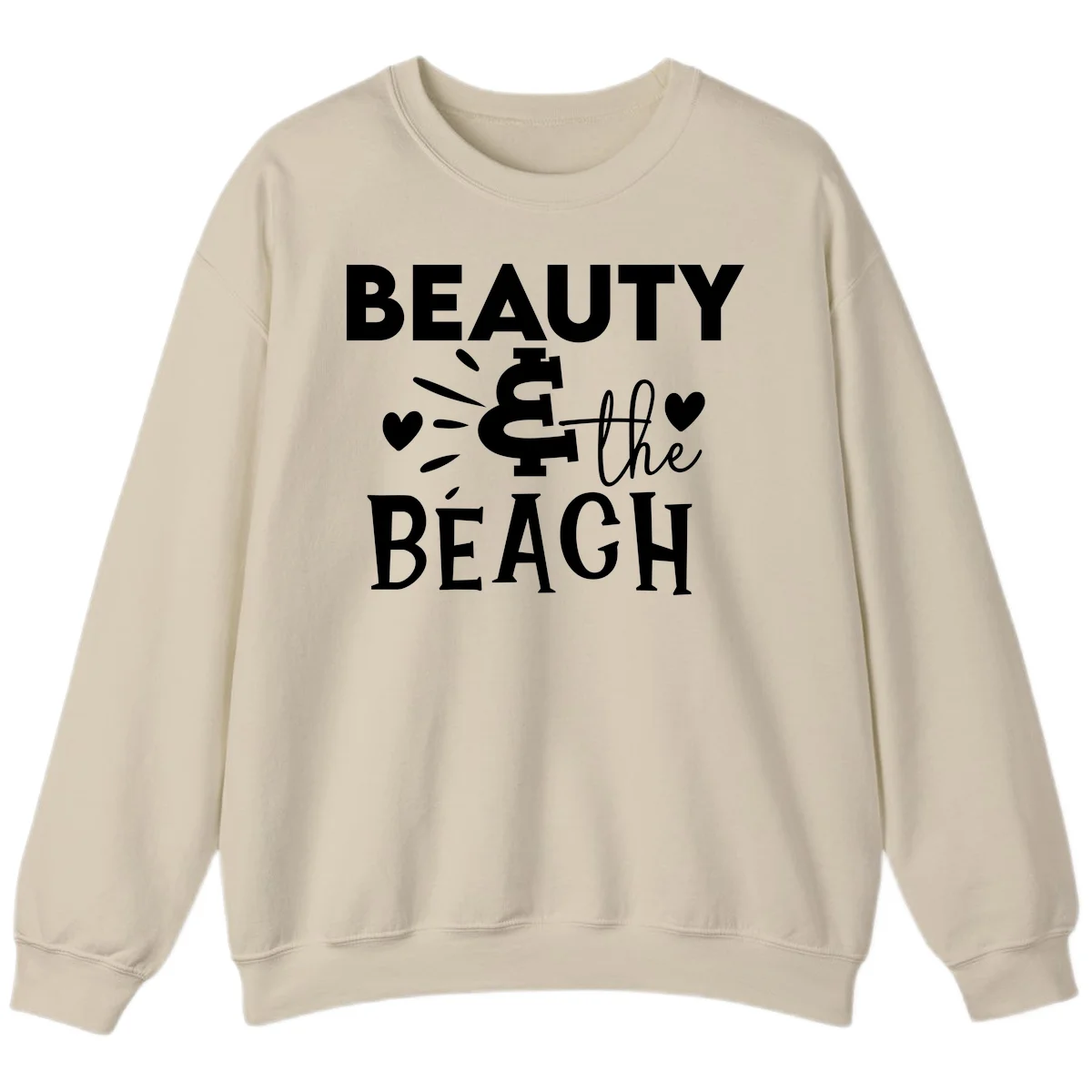 Beauty & The Beach Sweatshirt in Sand